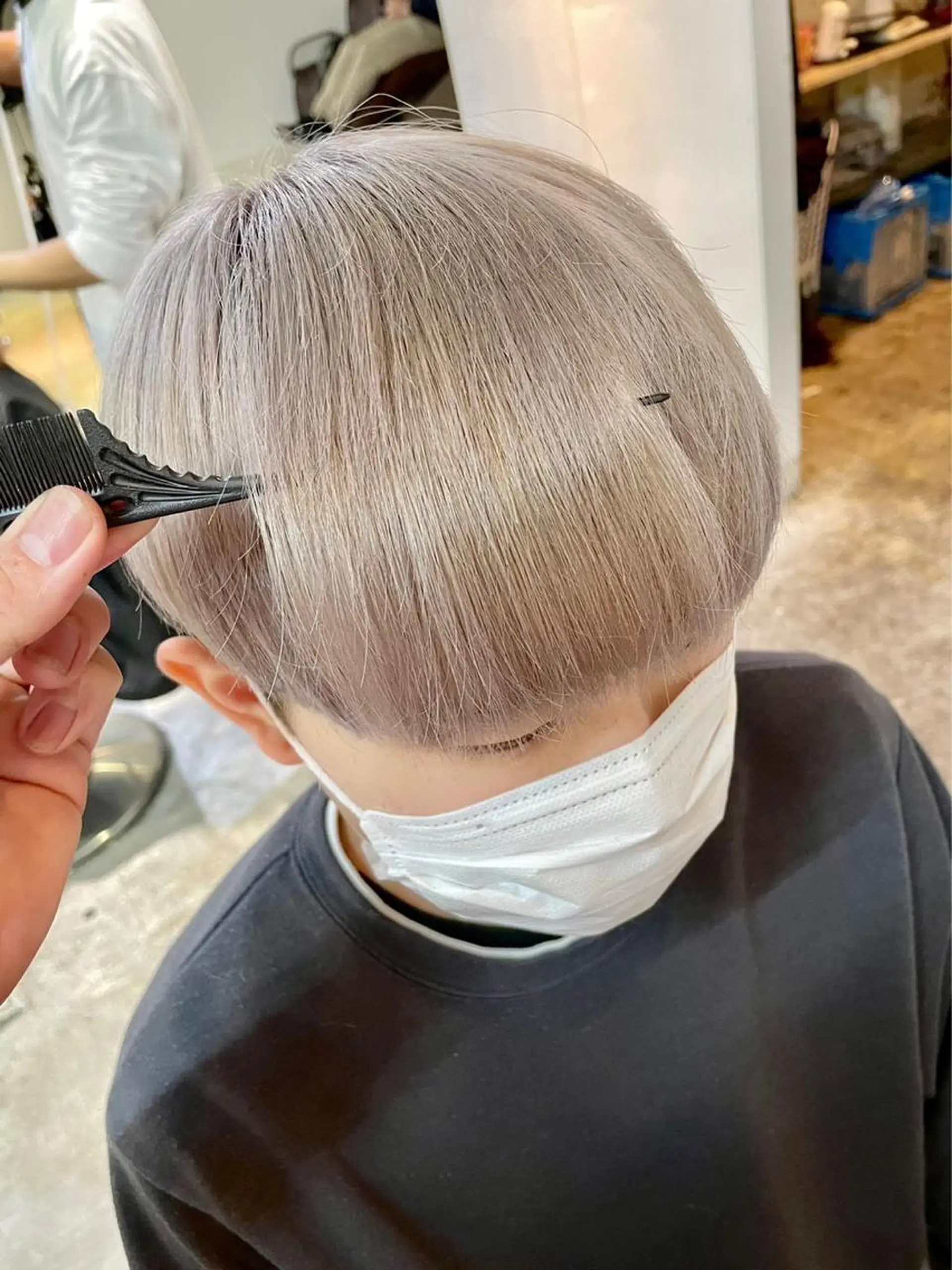 メンズ トリートメント パーマ特化/フェザー パーマシャドウ/真生のヘアスタイル