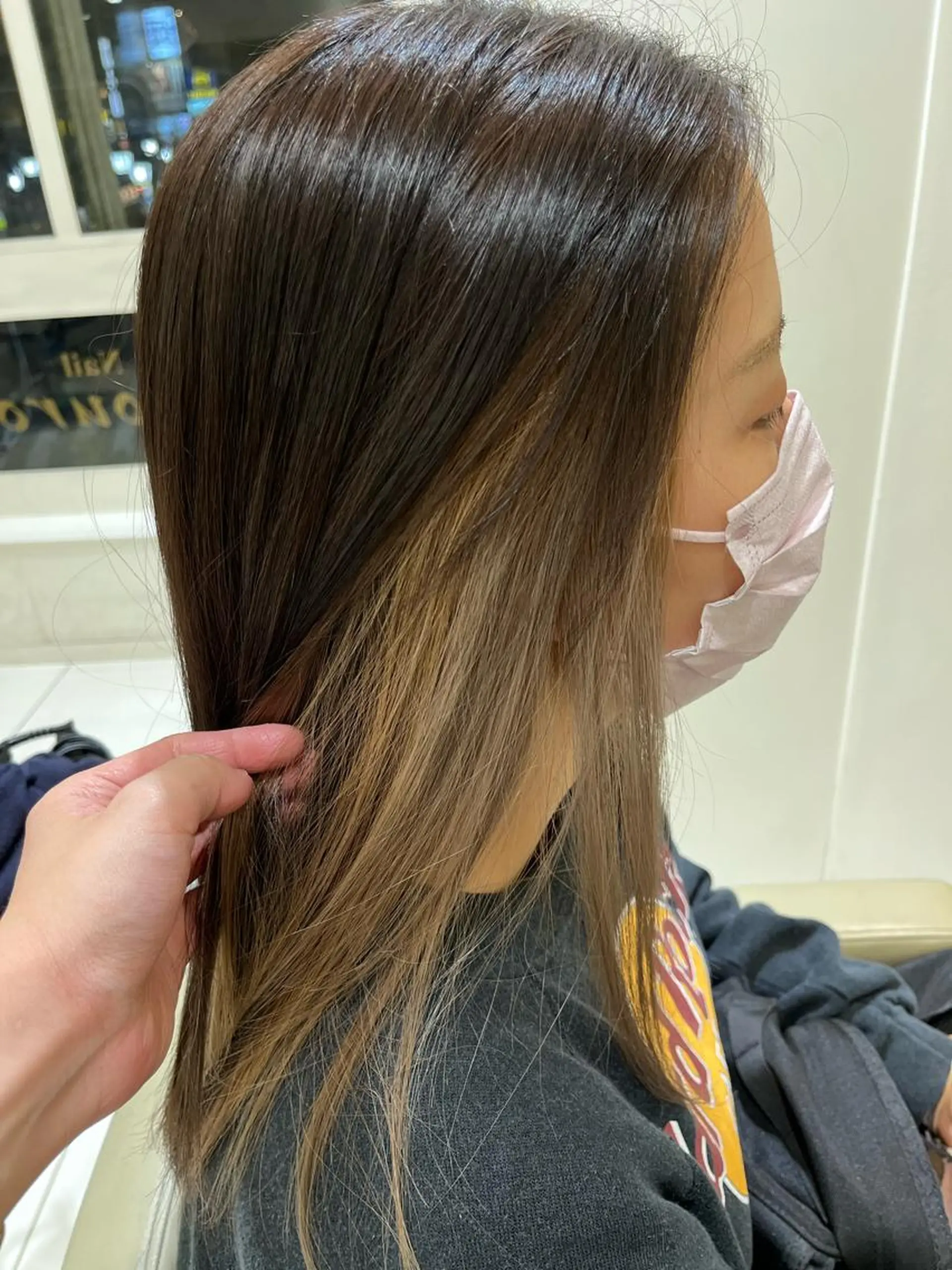 カラー 中韓𝐌𝐈𝐗🩶 𝐘𝐔𝐊𝐀のヘアスタイル