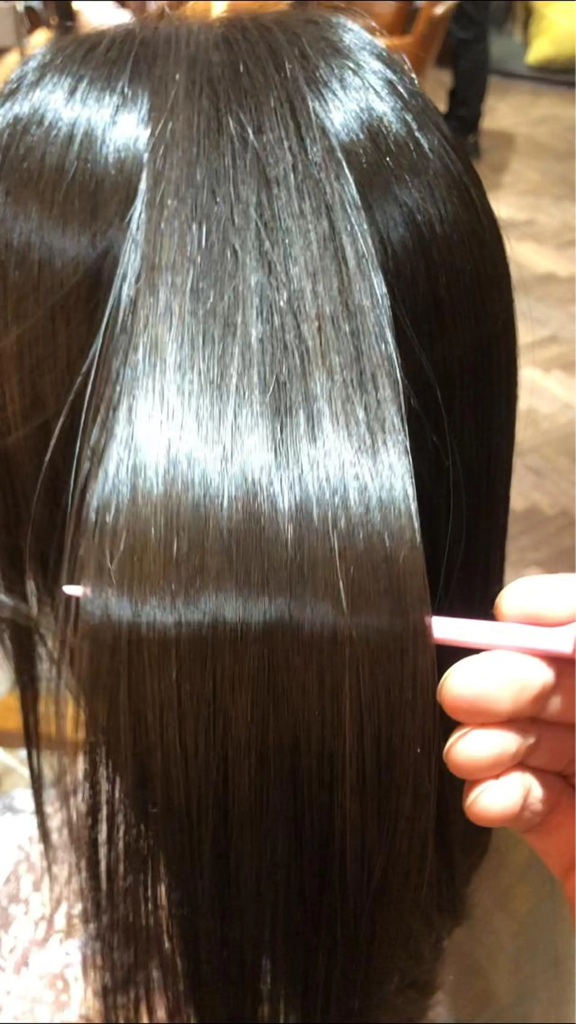 セミロング トリートメント 酸熱トリートメント stylist YUTOのヘアスタイル