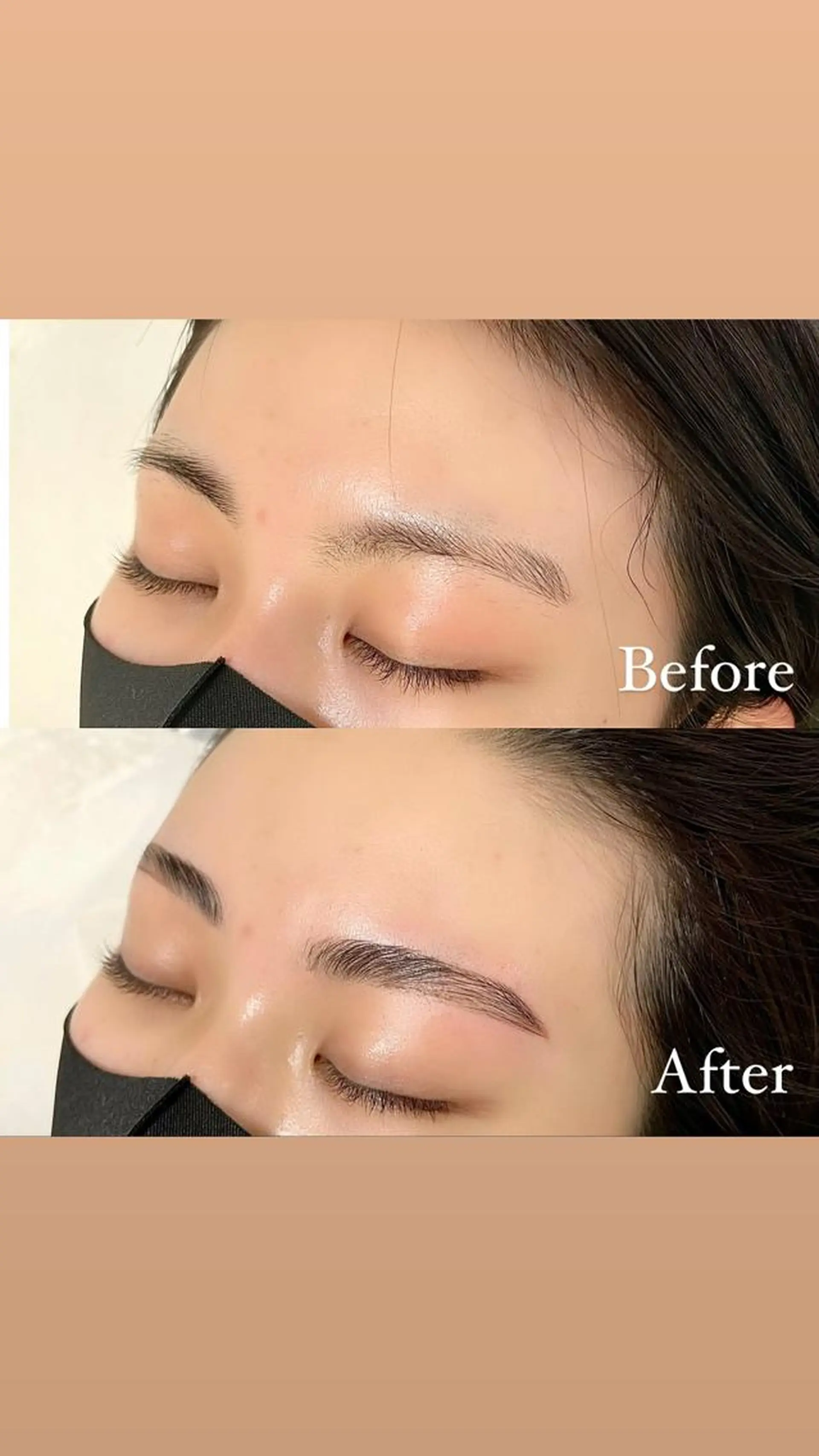 アイブロウ ハリウッドブロウリフト 眉毛ワックス脱毛 Three スリーの眉毛・アイブロウイメージ