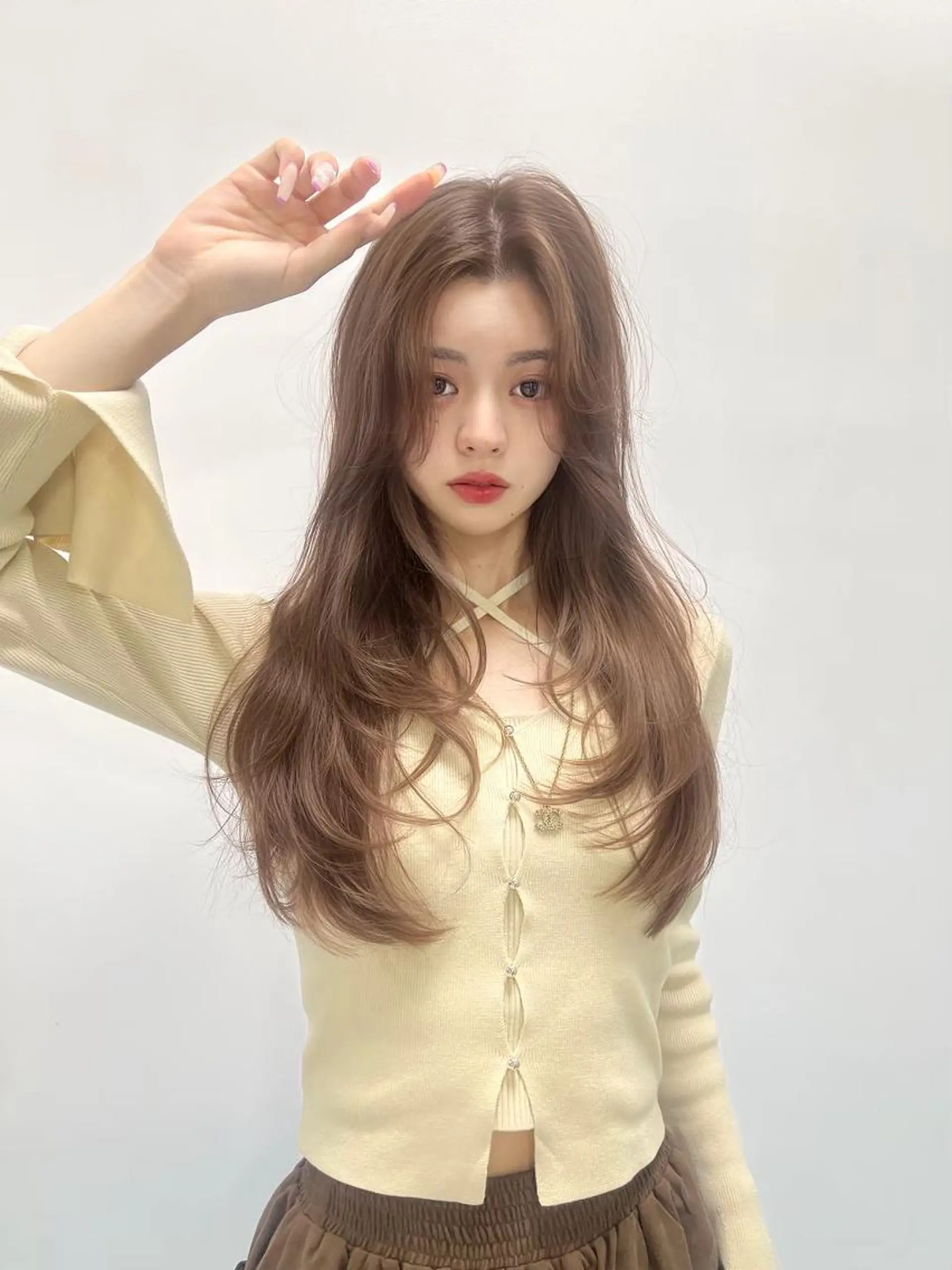 カラー 春の明るめ韓国カラー 🌸JUICE原宿のヘアスタイル