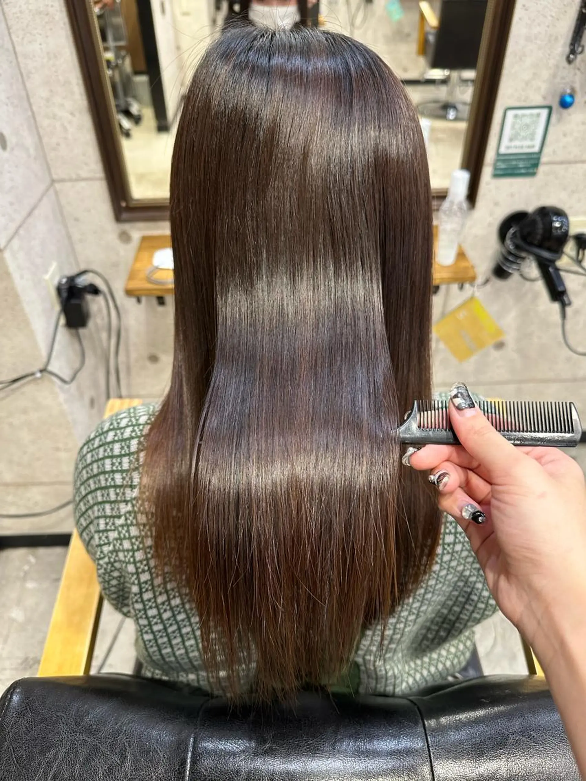 ロング 髪質改善 トリートメント 遠藤沙也加 /レイヤーカットのヘアスタイル