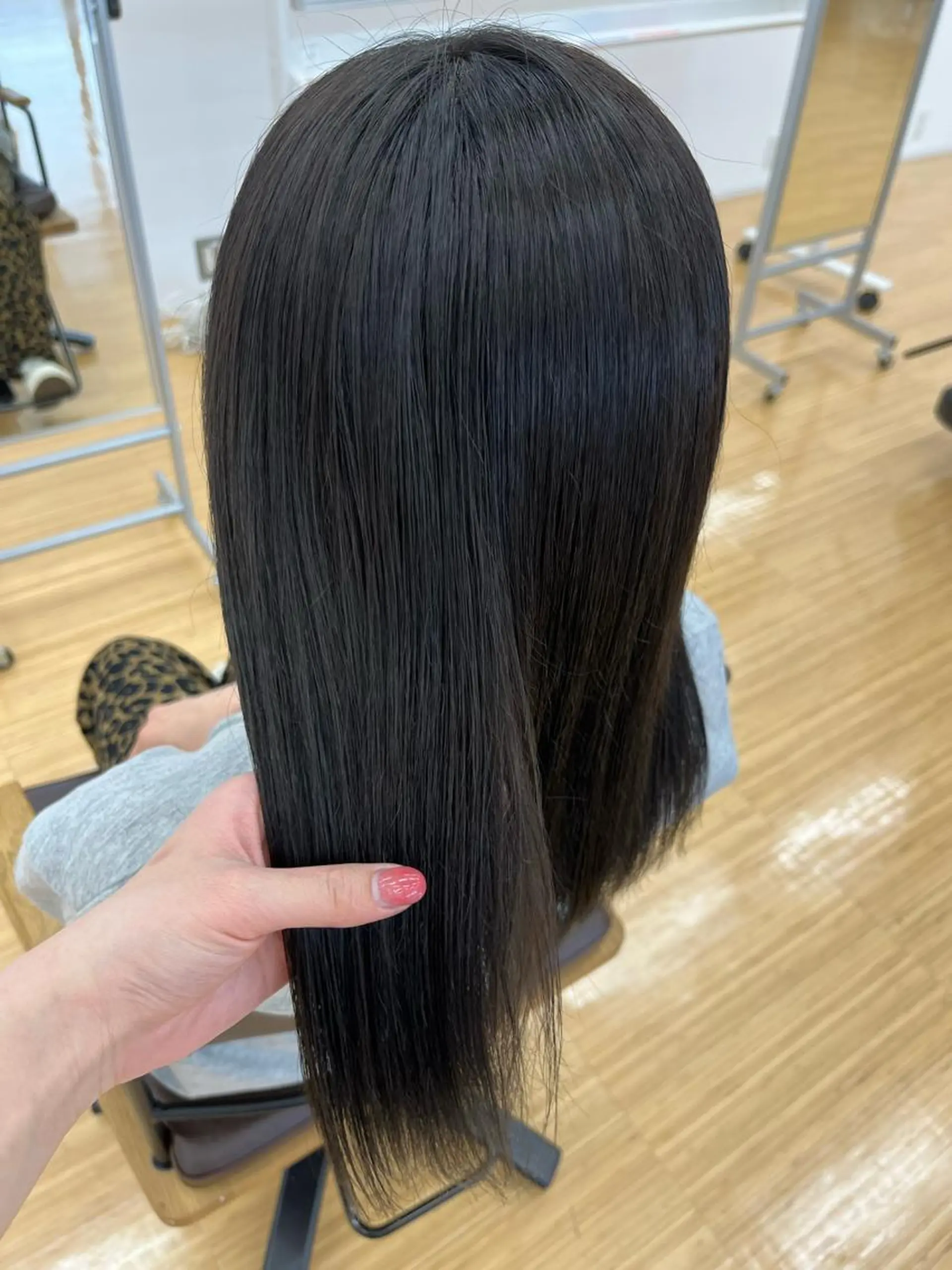 ミディアム りおな/髪質改善/ カラー /平尾のヘアスタイル