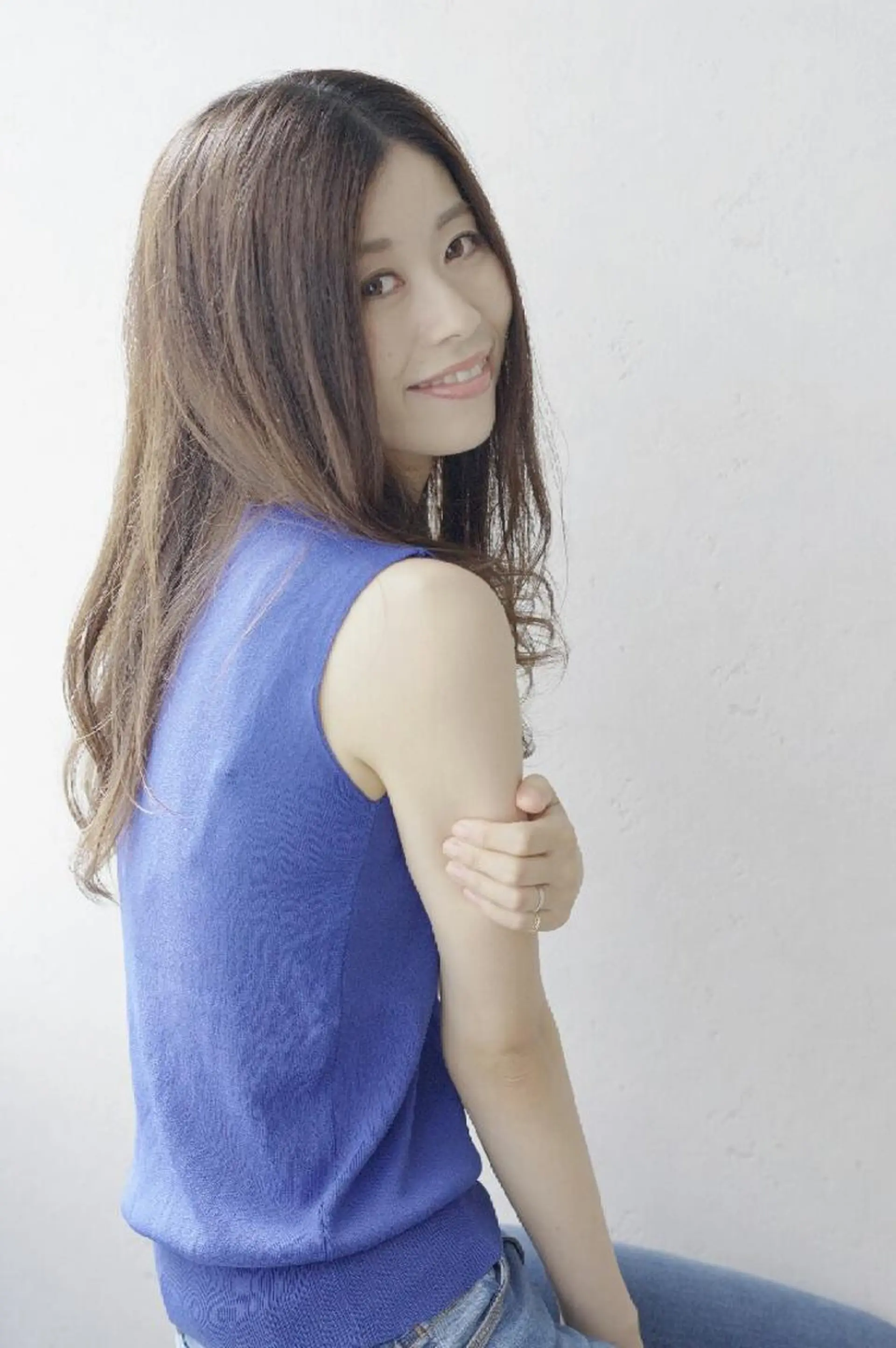 セミロング ロング カラー 🔳髪質改善🔳 岡本陽のヘアスタイル