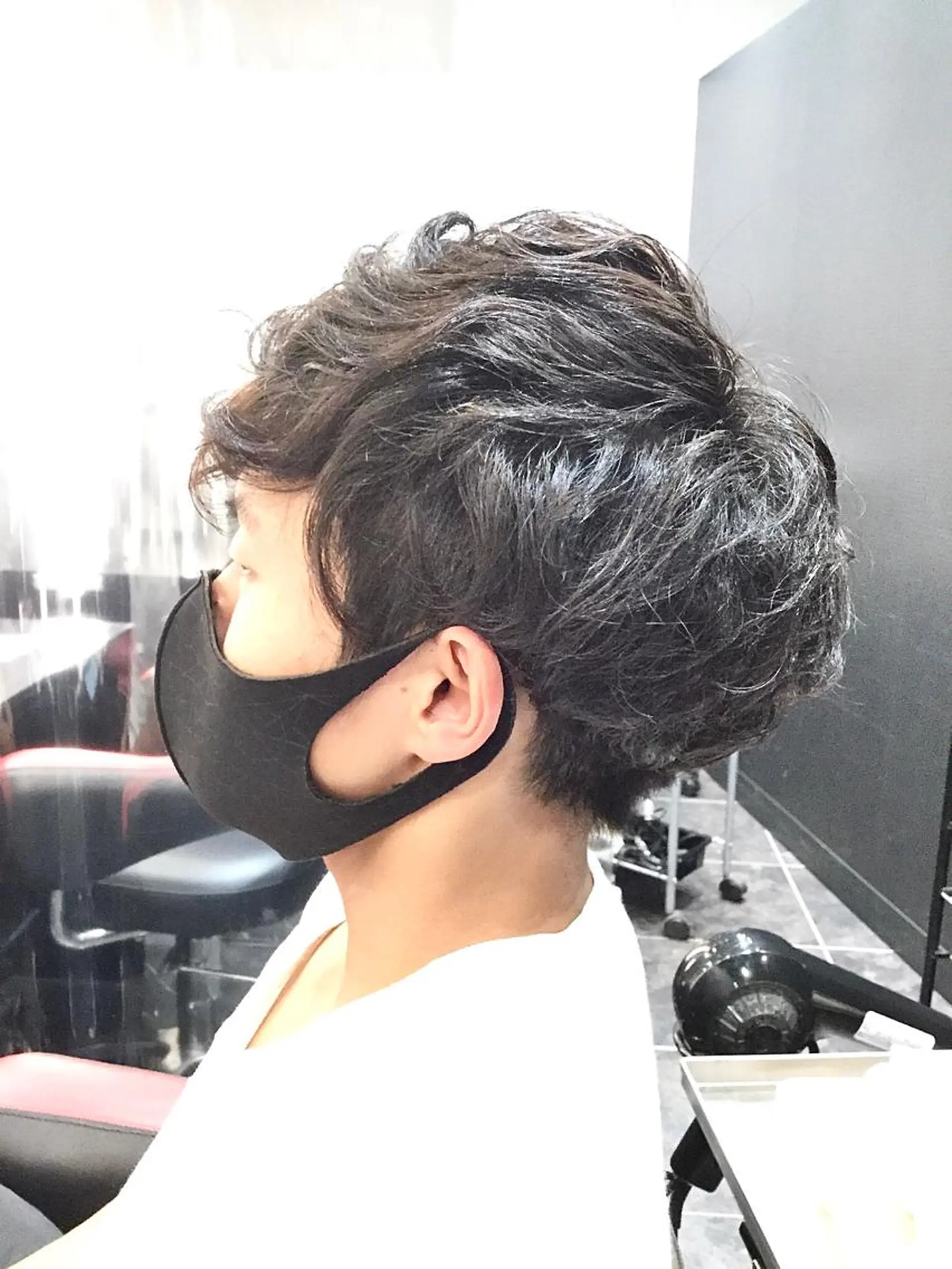 パーマ メンズ Annon プライベートサロンのヘアスタイル