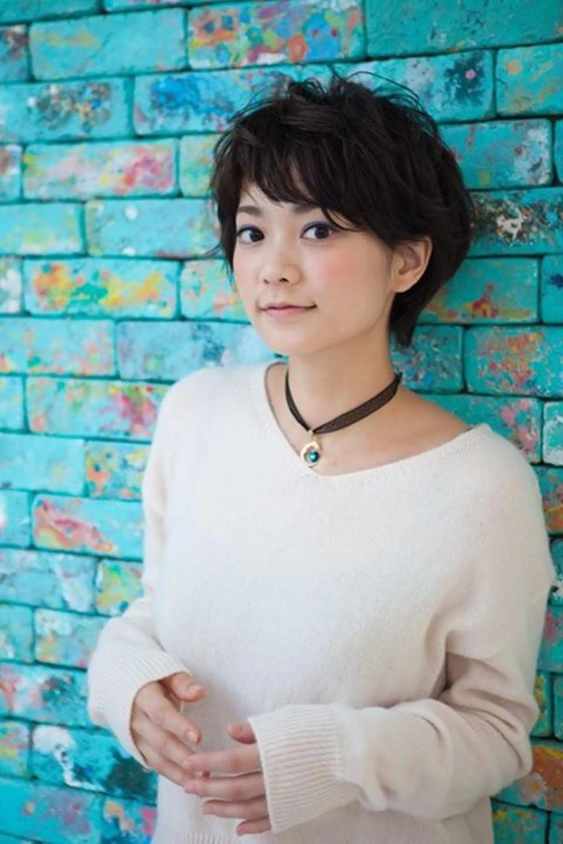 ショート パーマ ショートヘア 小顔カット 外ハネヘア 舘野 太嘉宏のヘアスタイル