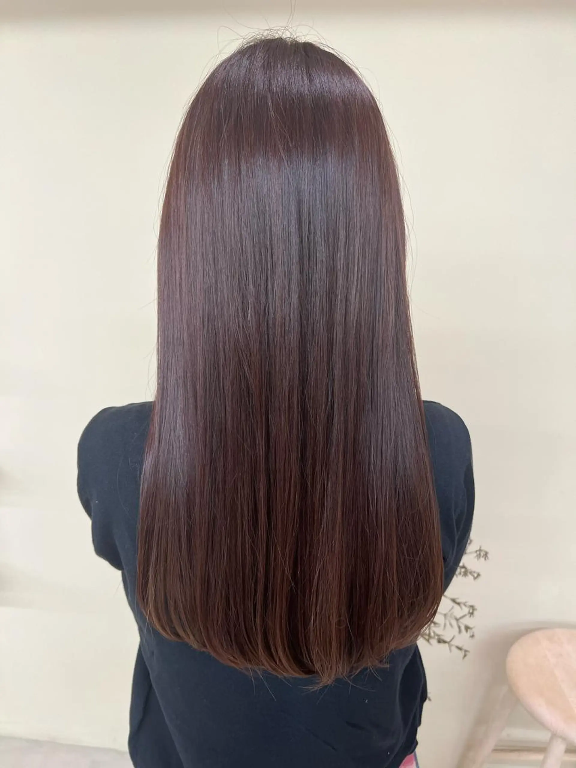 ロング カラー ブラウンカラー ピンクカラー ピンクブラウン カット パーマ kento レイヤーカットのヘアスタイル