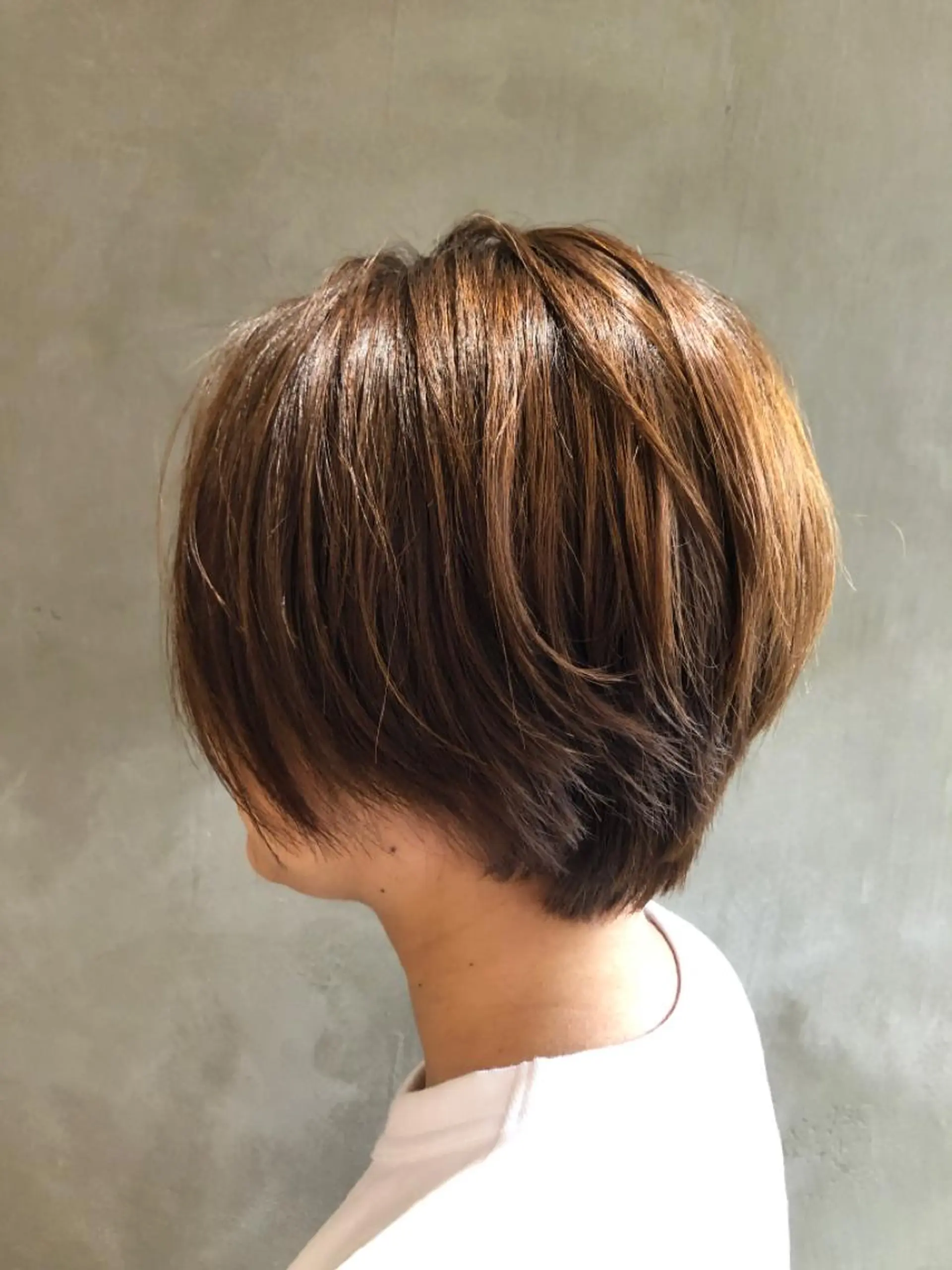 ショート カラー カット hair care ACRO所属・hair care ACRO店長 谷のヘアスタイル