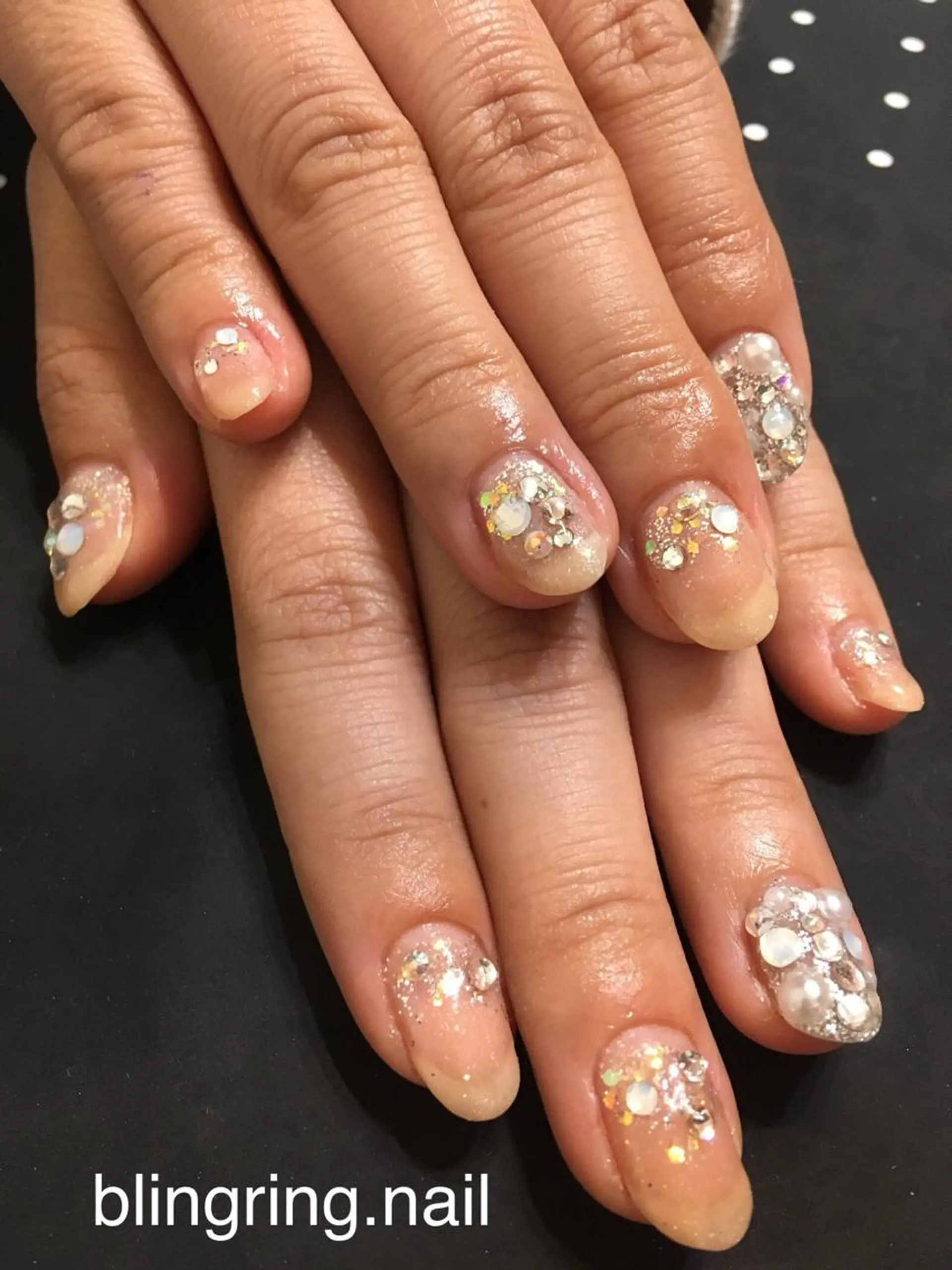 ネイル ブライダルネイル ハンドネイル 🌈KANÅKO 🌈のネイルデザイン