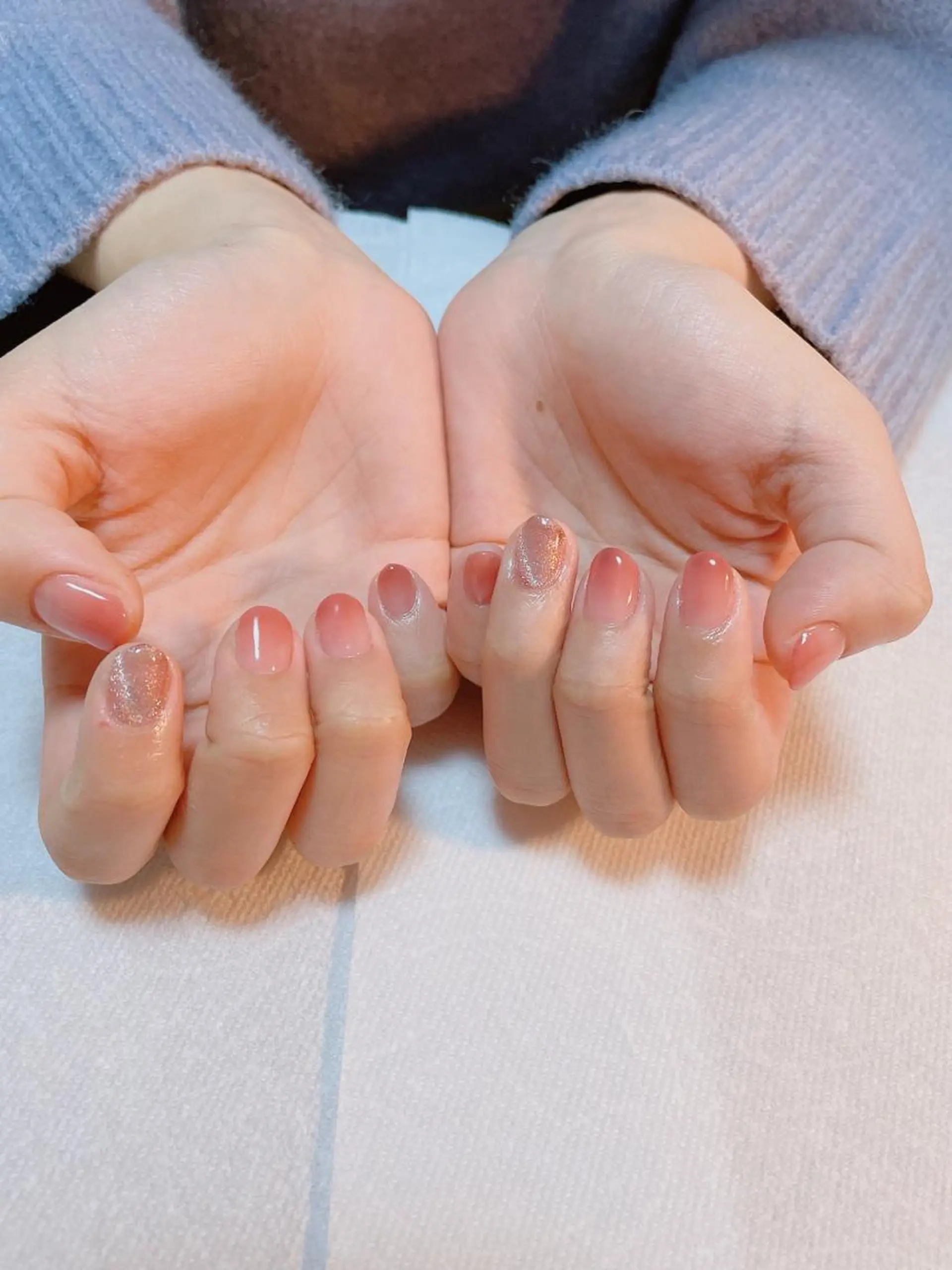 ネイル マグネットネイル ハンドネイル nakamoto yuukaのネイルデザイン