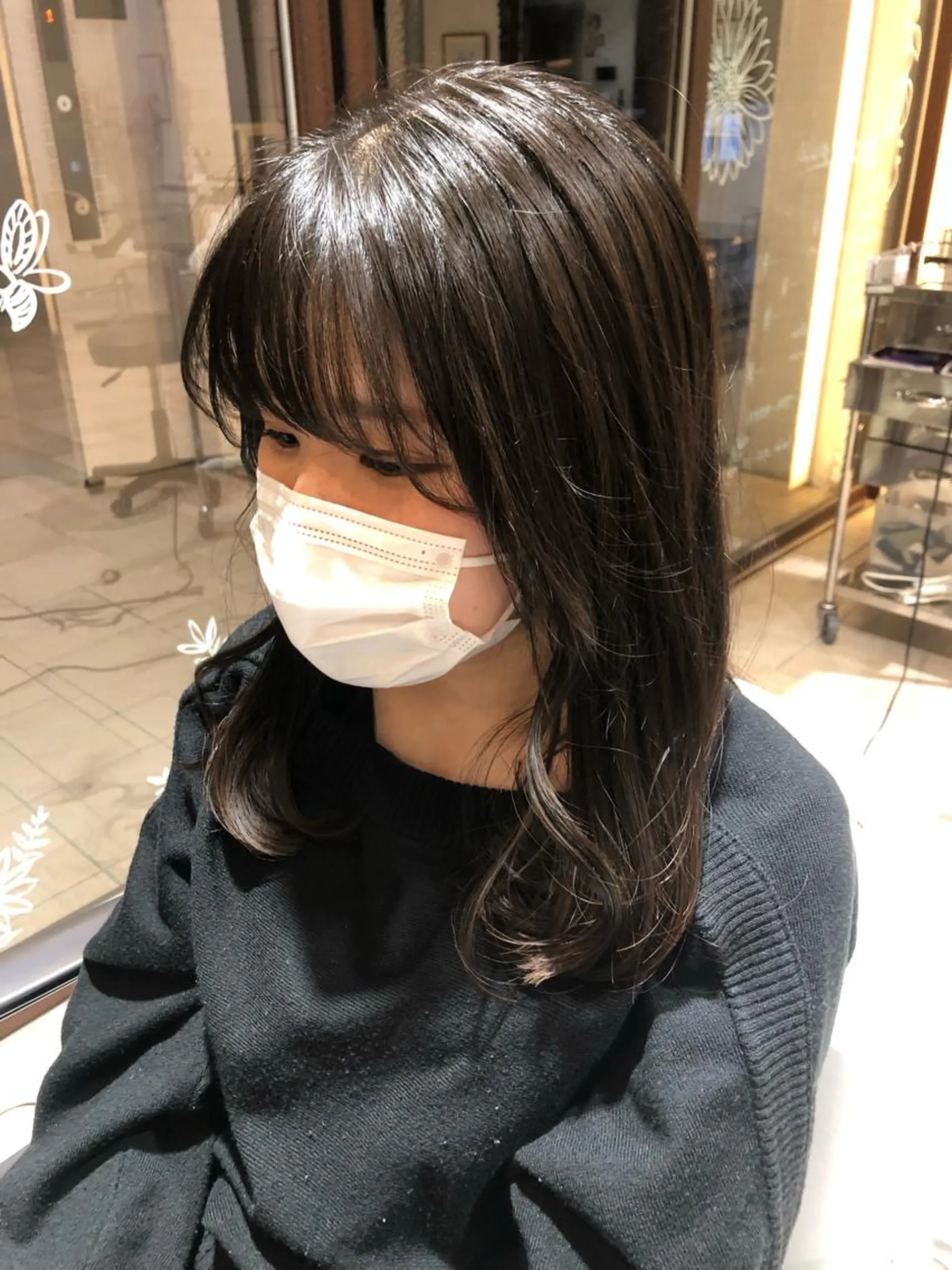 ロング カイ マコトのヘアスタイル