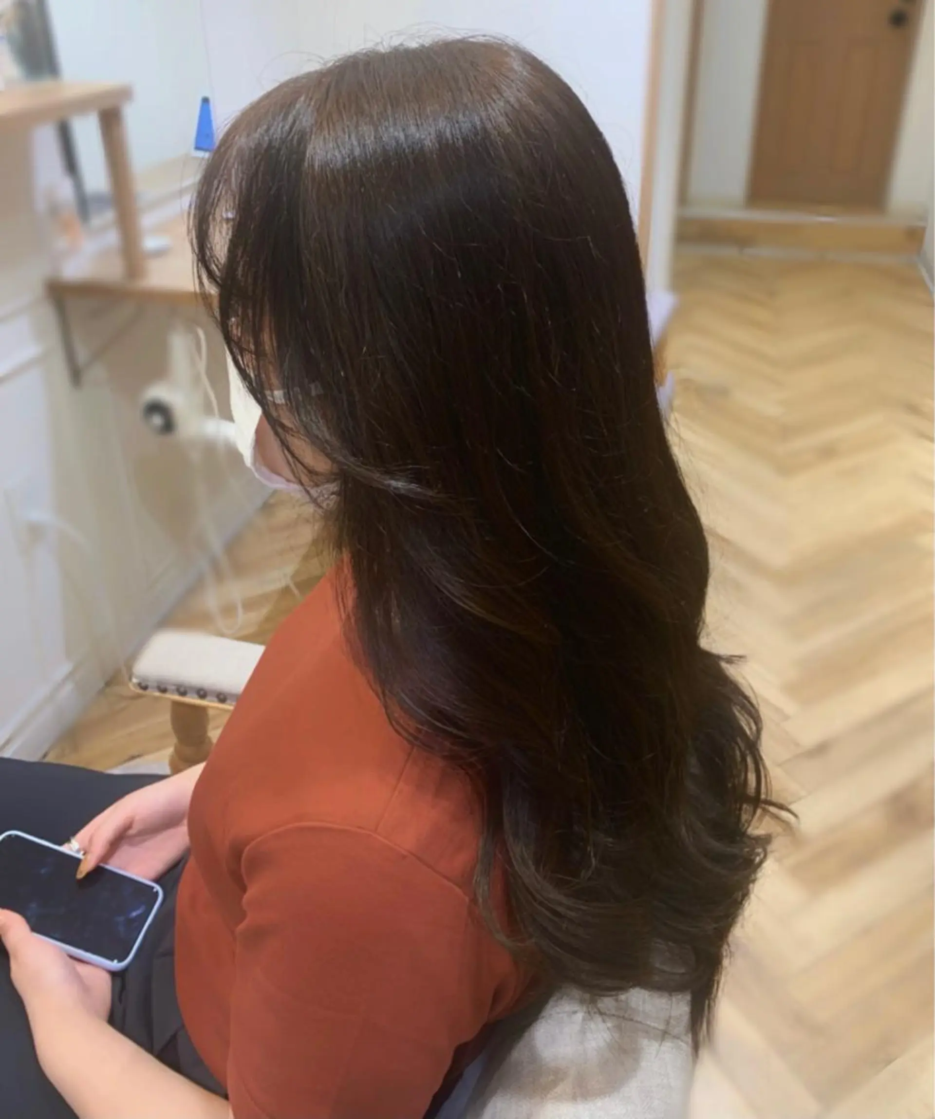 ロング レイヤーカット 大人韓国ヘア🎀 しょうこLuanaのヘアスタイル