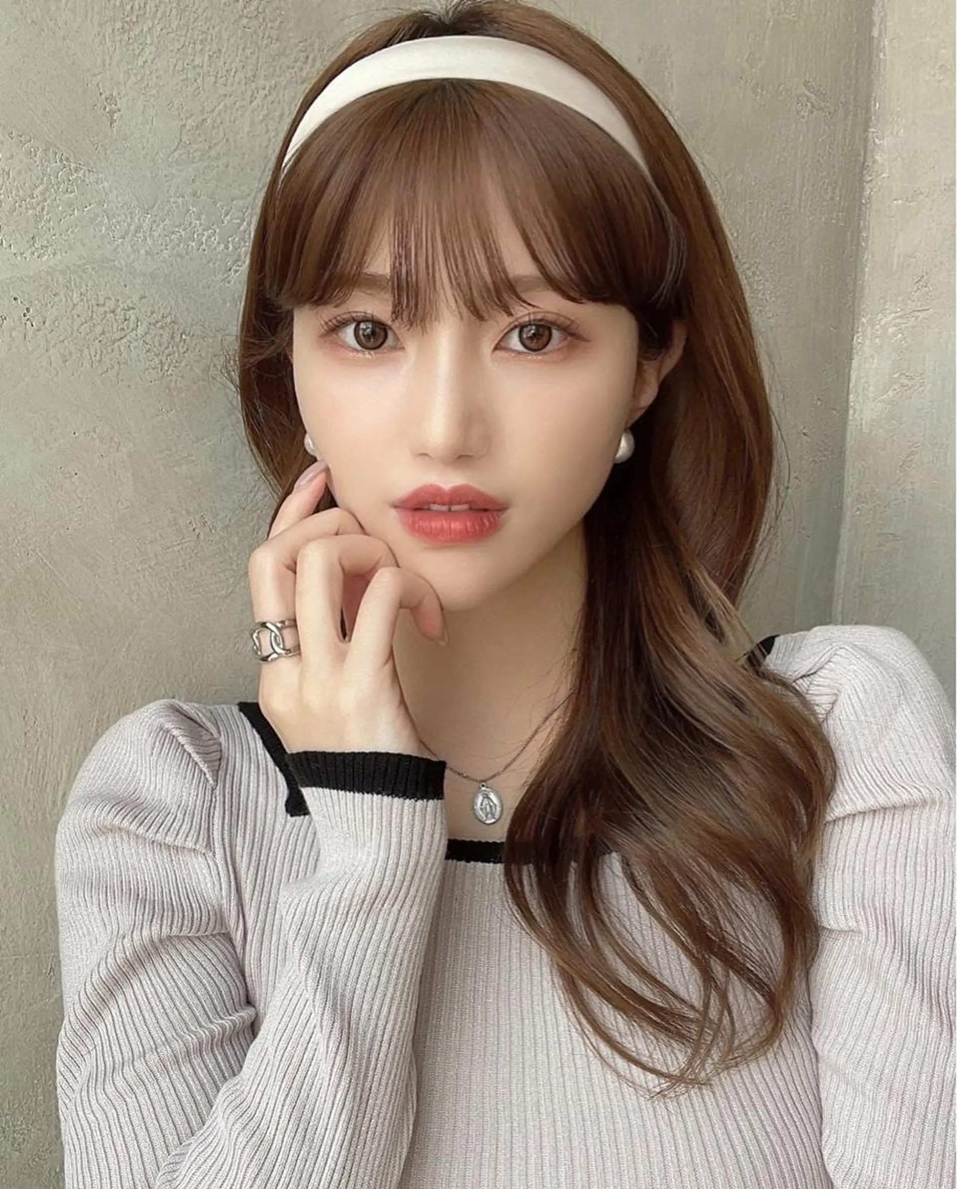 ミディアム カラー パーマ ヘアアレンジ イルミナカラー 髪質改善 ヨシンモリ 韓国風ヘア トリートメント 日本一の小顔カット/ ボブ/顔周り/韓国のヘアスタイル