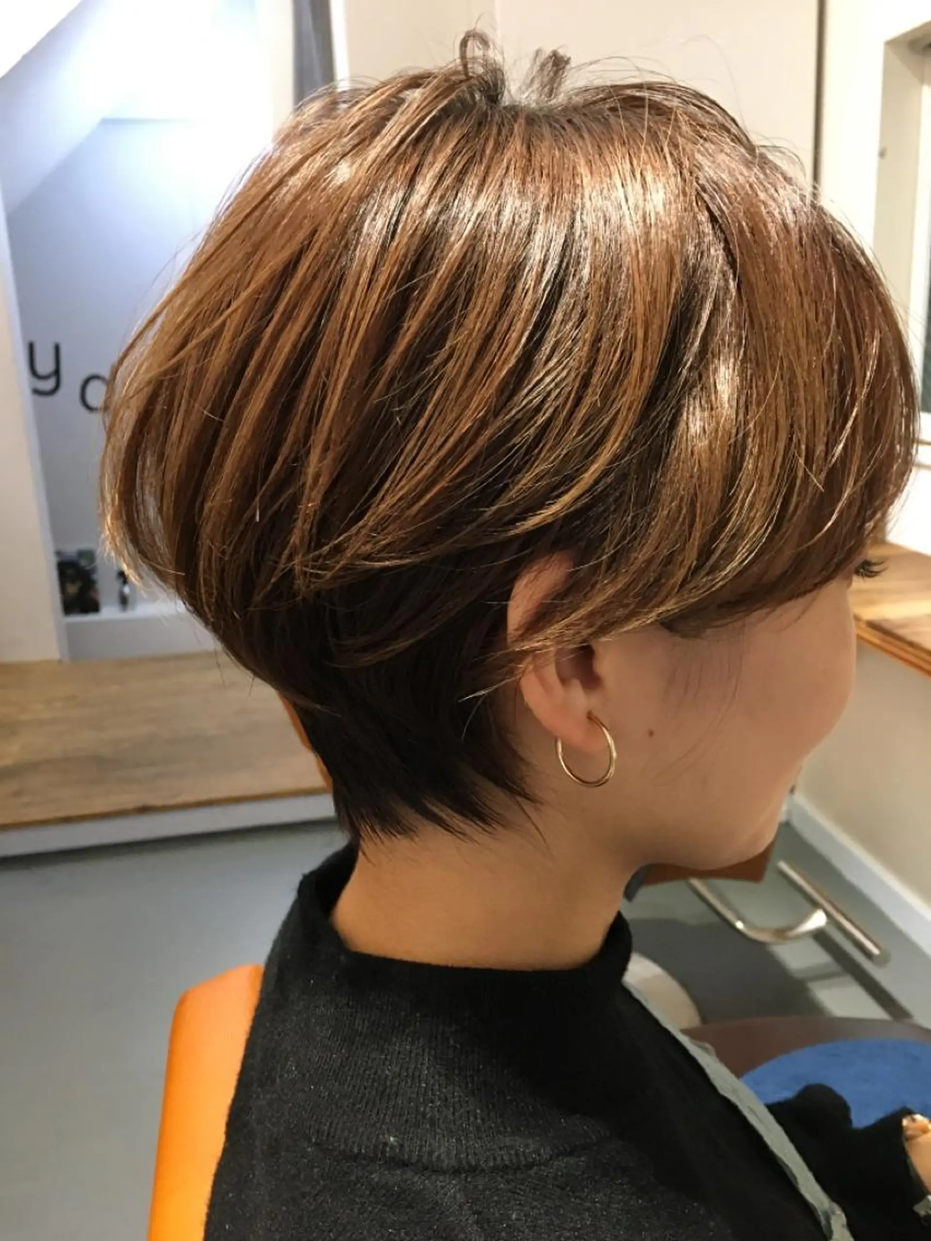 ショート カラー カット 代表　土屋ヒロユキ ショートカットのヘアスタイル