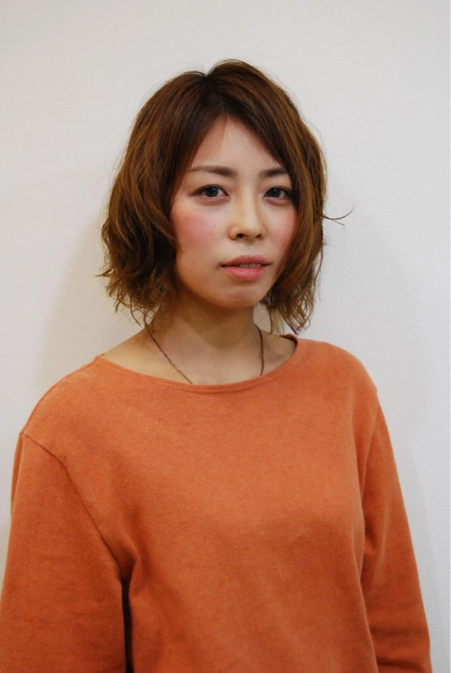 ミディアム パーマ ミディアムパーマ 鈴木 健太のヘアスタイル