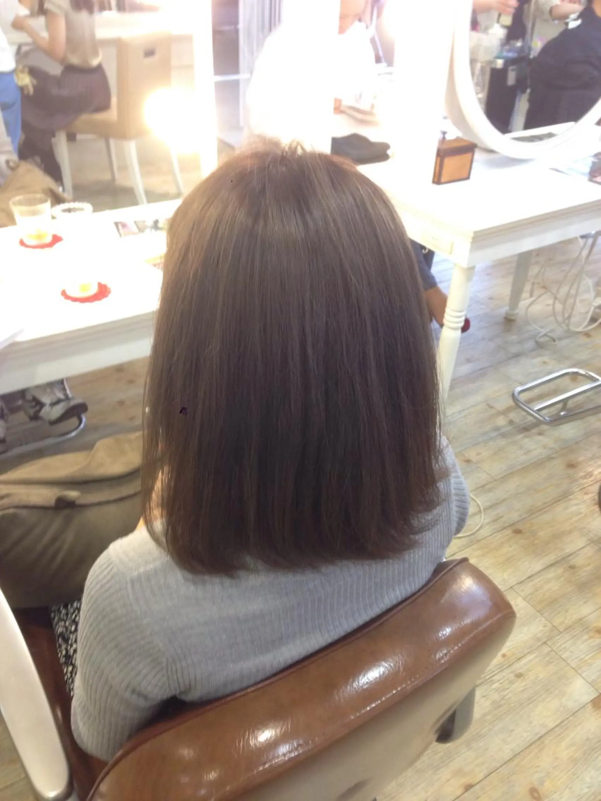 ショート カラー アッシュ 小倉 聖也のヘアスタイル