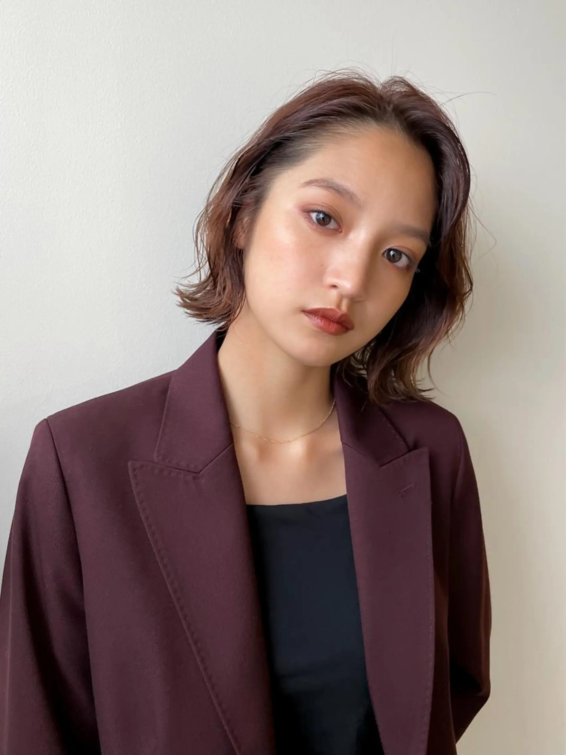 ミディアム カラー ボブ いまだけ募集✨ 森下優也のヘアスタイル