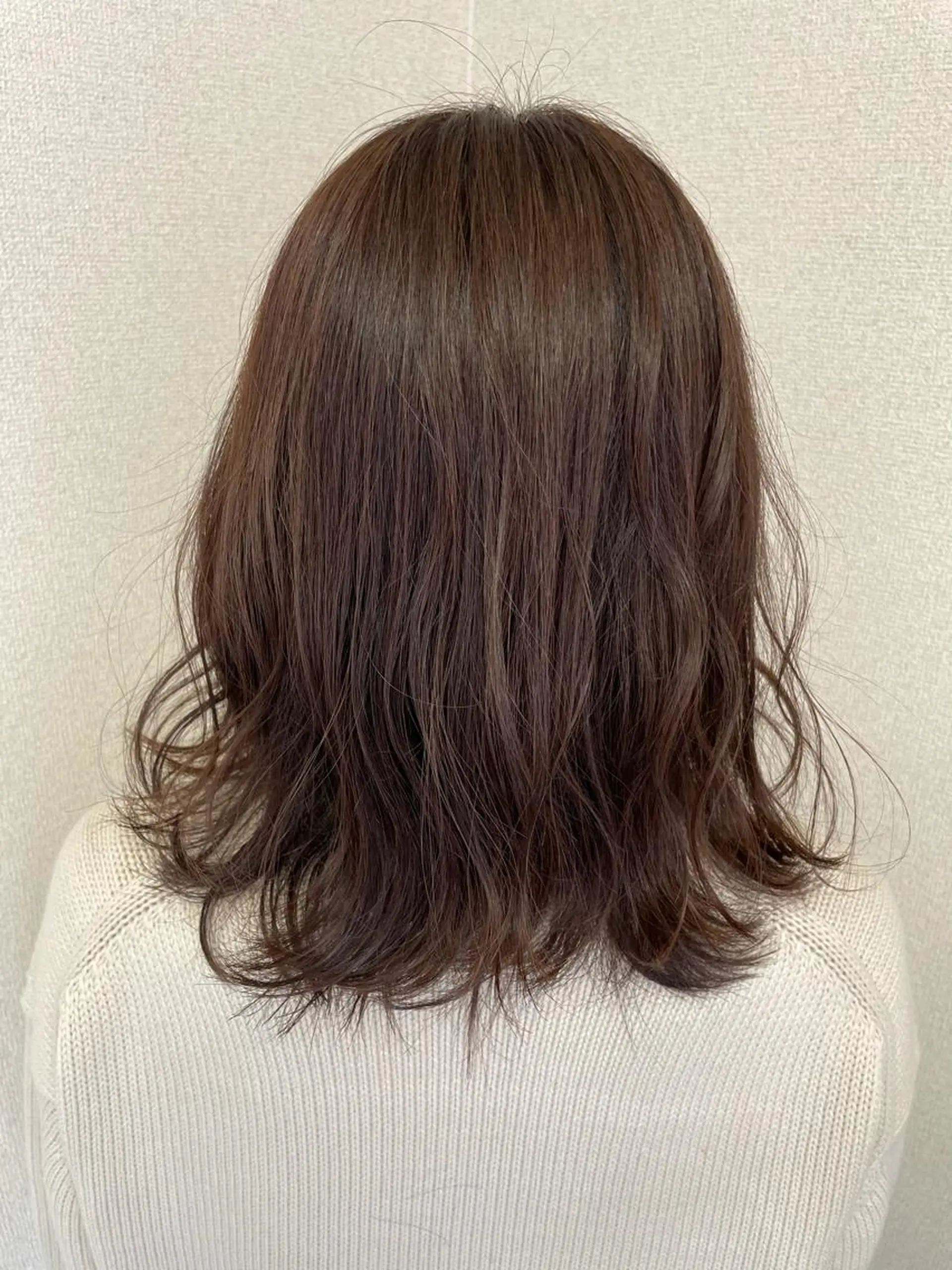 ミディアム アッシュ 髪質改善お任せ ください♪ひとみのヘアスタイル