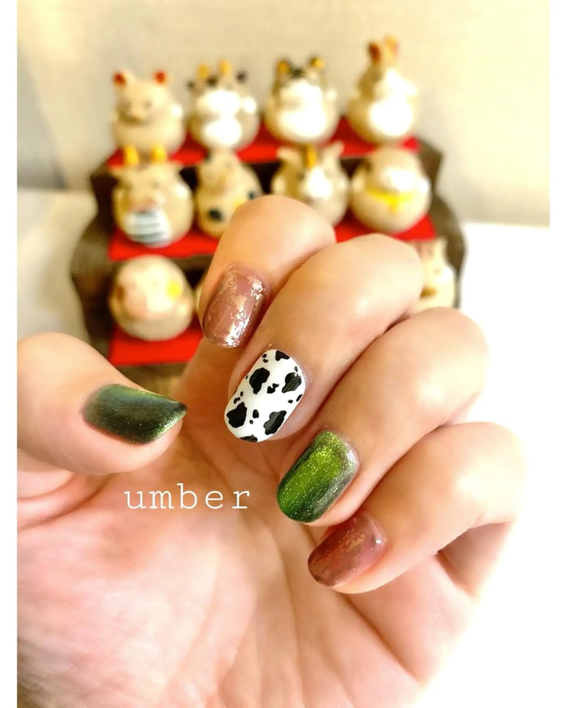 ネイル クリアネイル フラッシュネイル フットネイル フレンチネイル マグネットネイル ハンドネイル umber 三茶1分のネイルデザイン