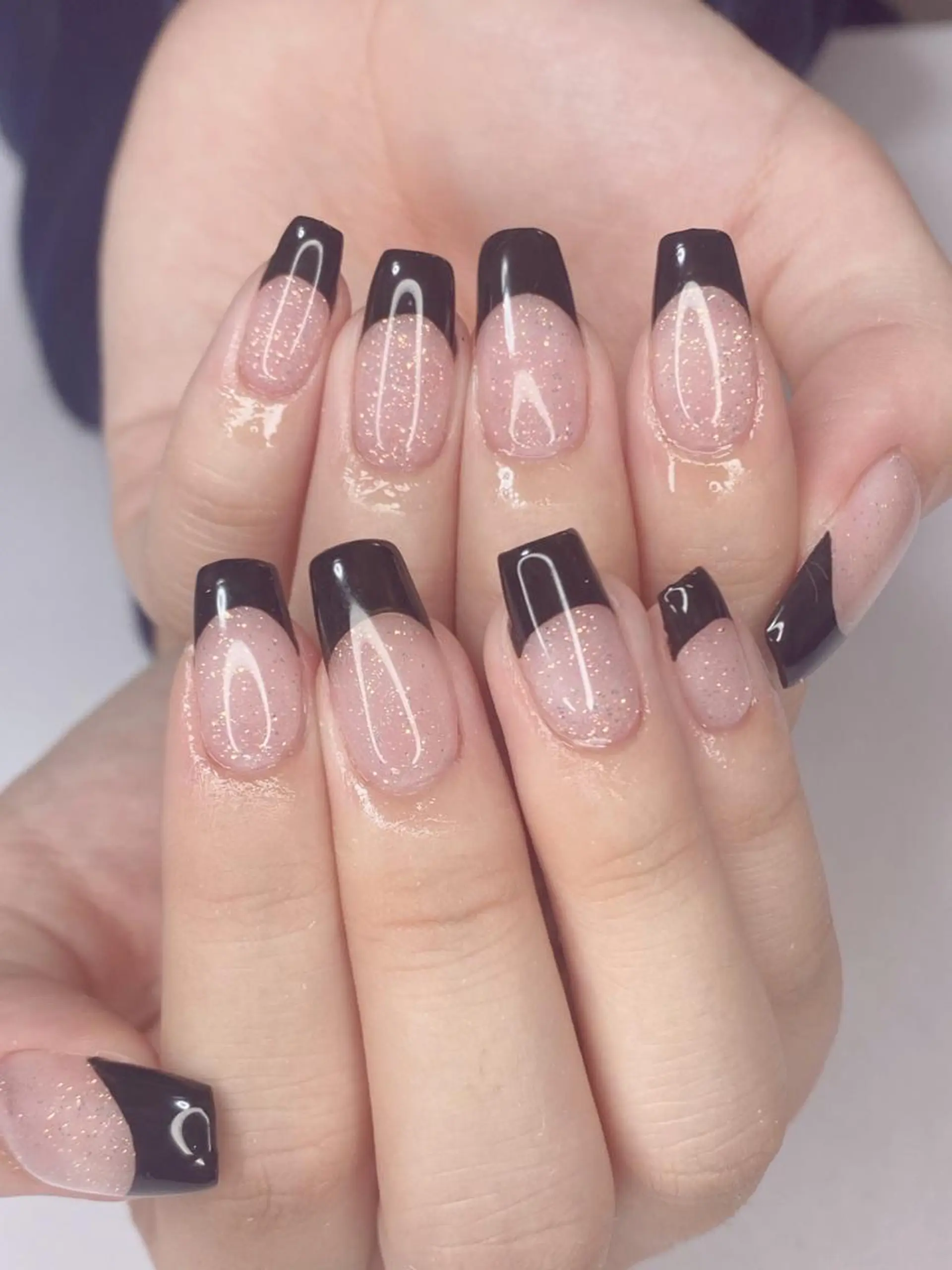 ネイル アートネイル オーロラネイル 桜ネイル クリアネイル グラデーション Ｎail Ｓalon ertiのネイルデザイン