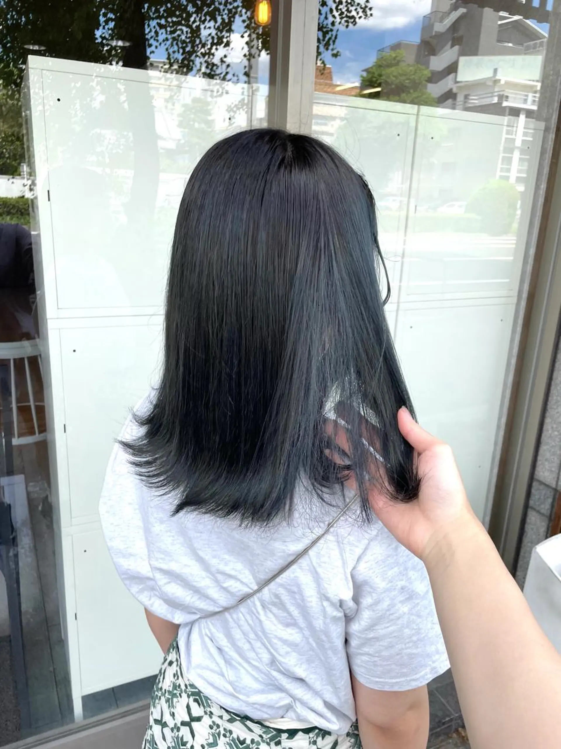 ミディアム カラー アッシュ アッシュグレー 🫧ヒシダアキ taboo.i🫧のヘアスタイル