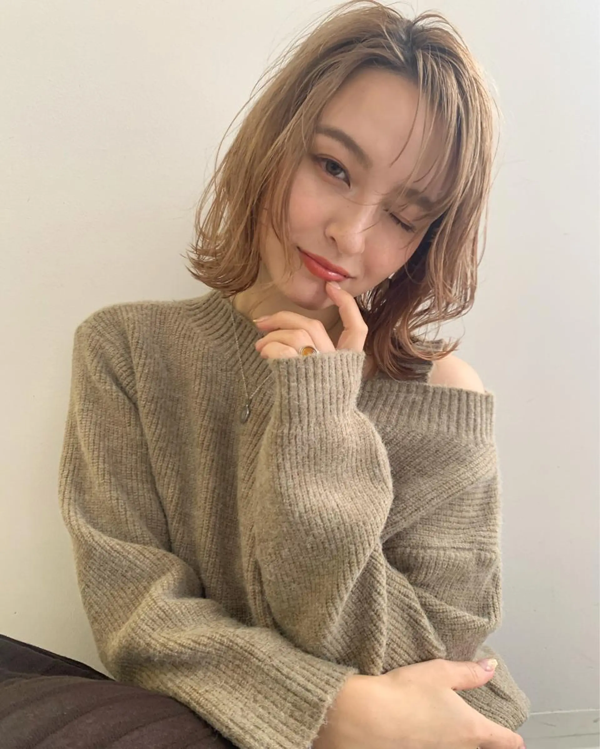 ミディアム カラー ヘアアレンジ カット トリートメント 髪質改善支持率 No. 1✨mayuのヘアスタイル