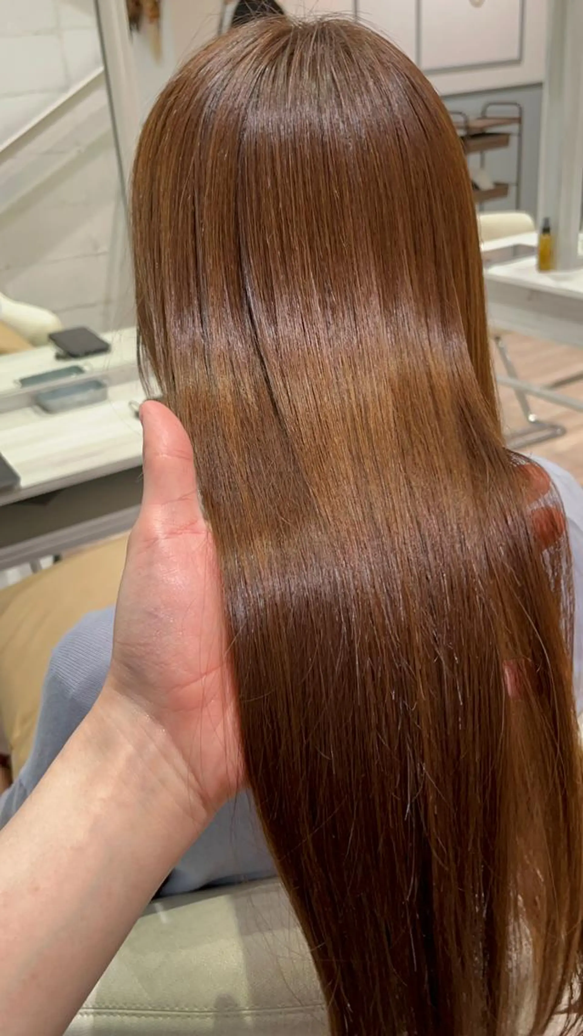 ロング ショート/ボブ パーマ/中原のヘアスタイル