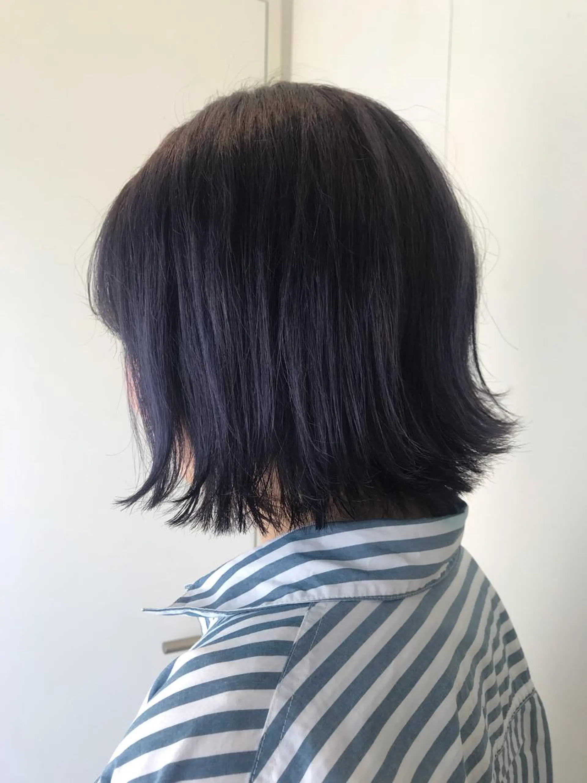 ミディアム カラー ブルーカラー ブルーバイオレット バイオレットカラー イトウ アヤカ 𓂃𓈒𓏸のヘアスタイル