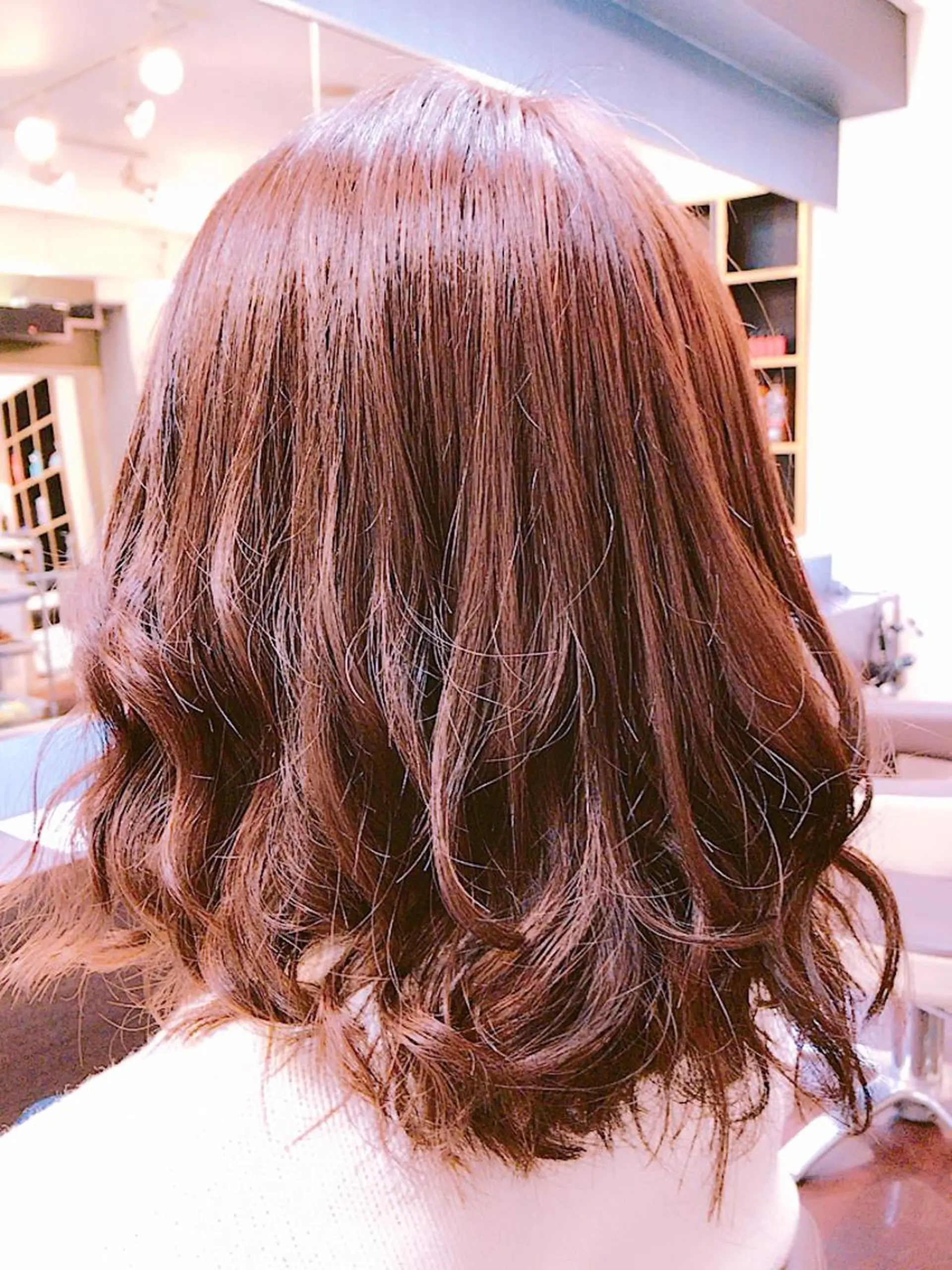 ミディアム 前之園 ひかるのヘアスタイル