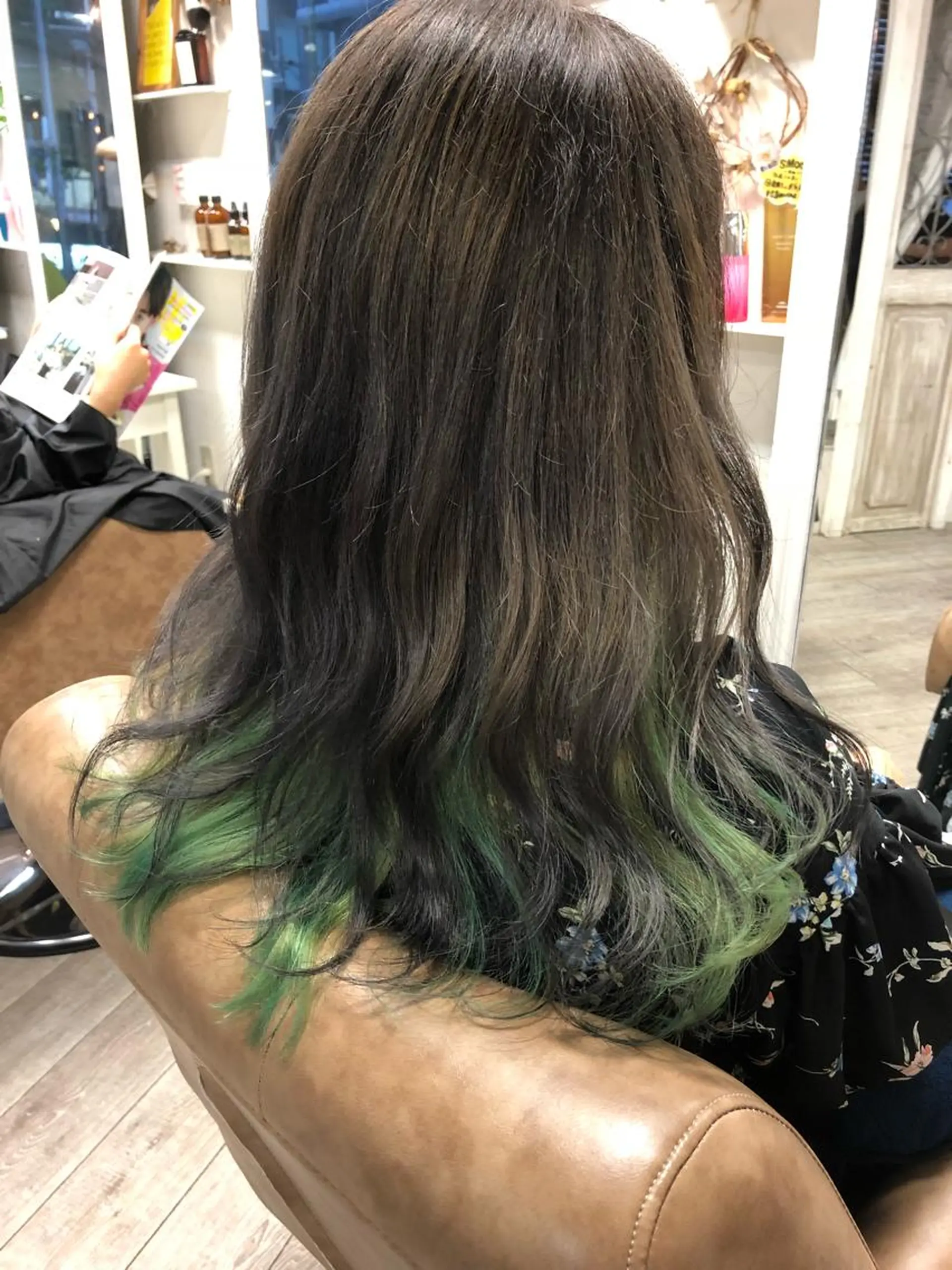 セミロング カラー 髪質改善/艶髪 やまなかのヘアスタイル