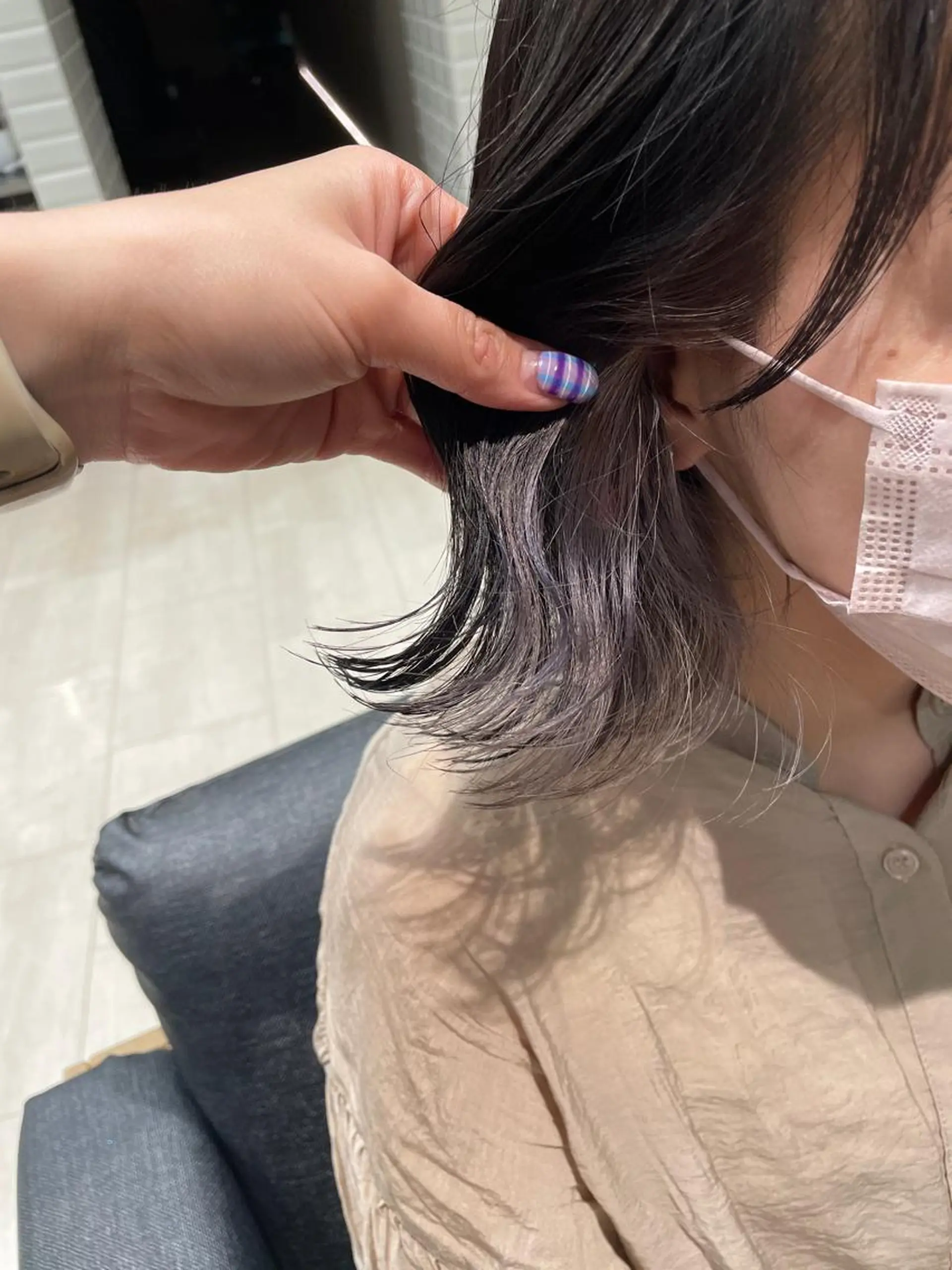 ミディアム コトネ🫧 韓国風レイヤーカットのヘアスタイル