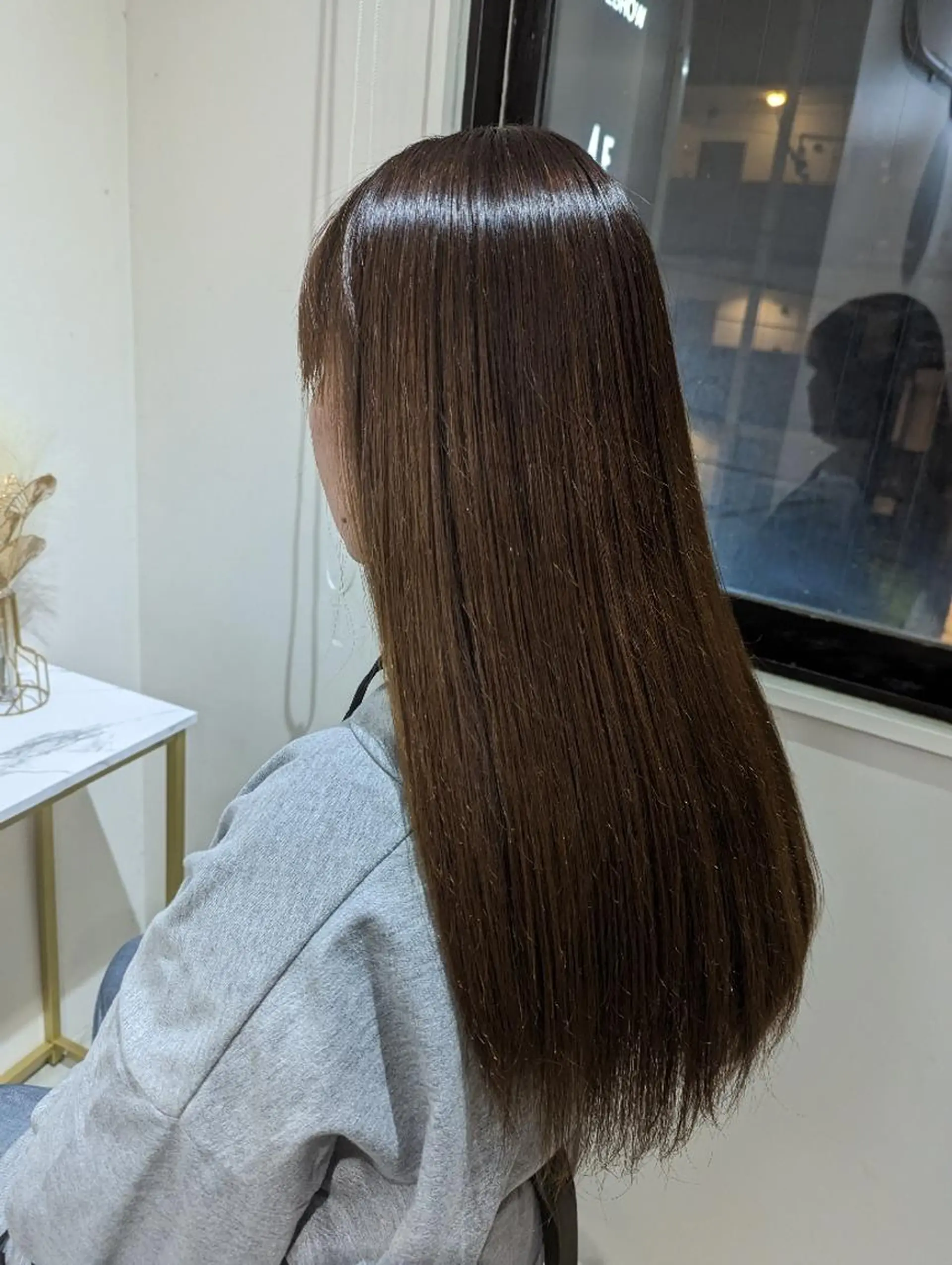 ロング カット 縮毛矯正 トリートメント nanami /Toiroのヘアスタイル