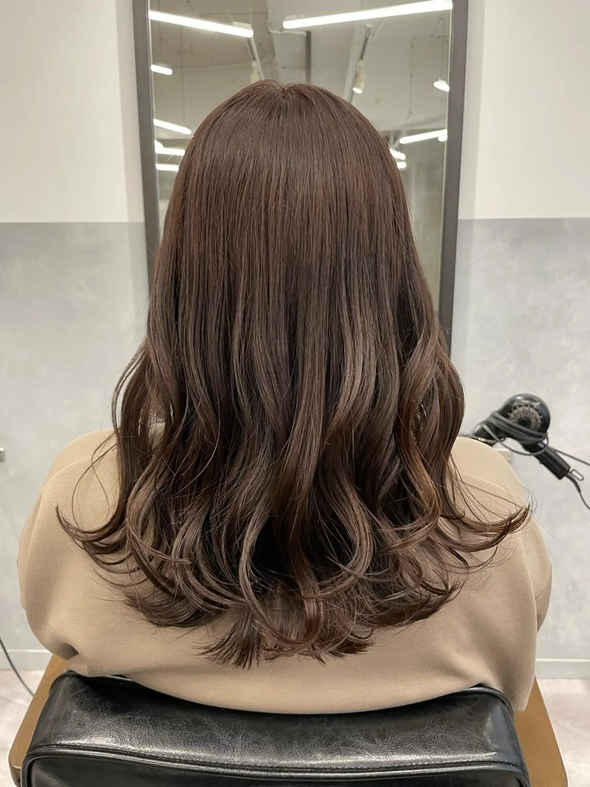 ロング カラー ブラウンカラー ツノダ ルカのヘアスタイル