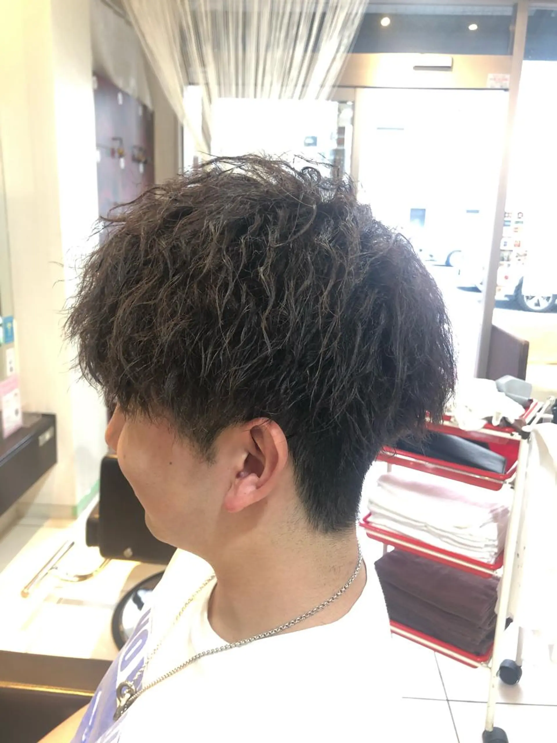 パーマ メンズ メンズパーマ メンズツイストパーマ ツイストパーマ カット パーマ カ レラのヘアスタイル