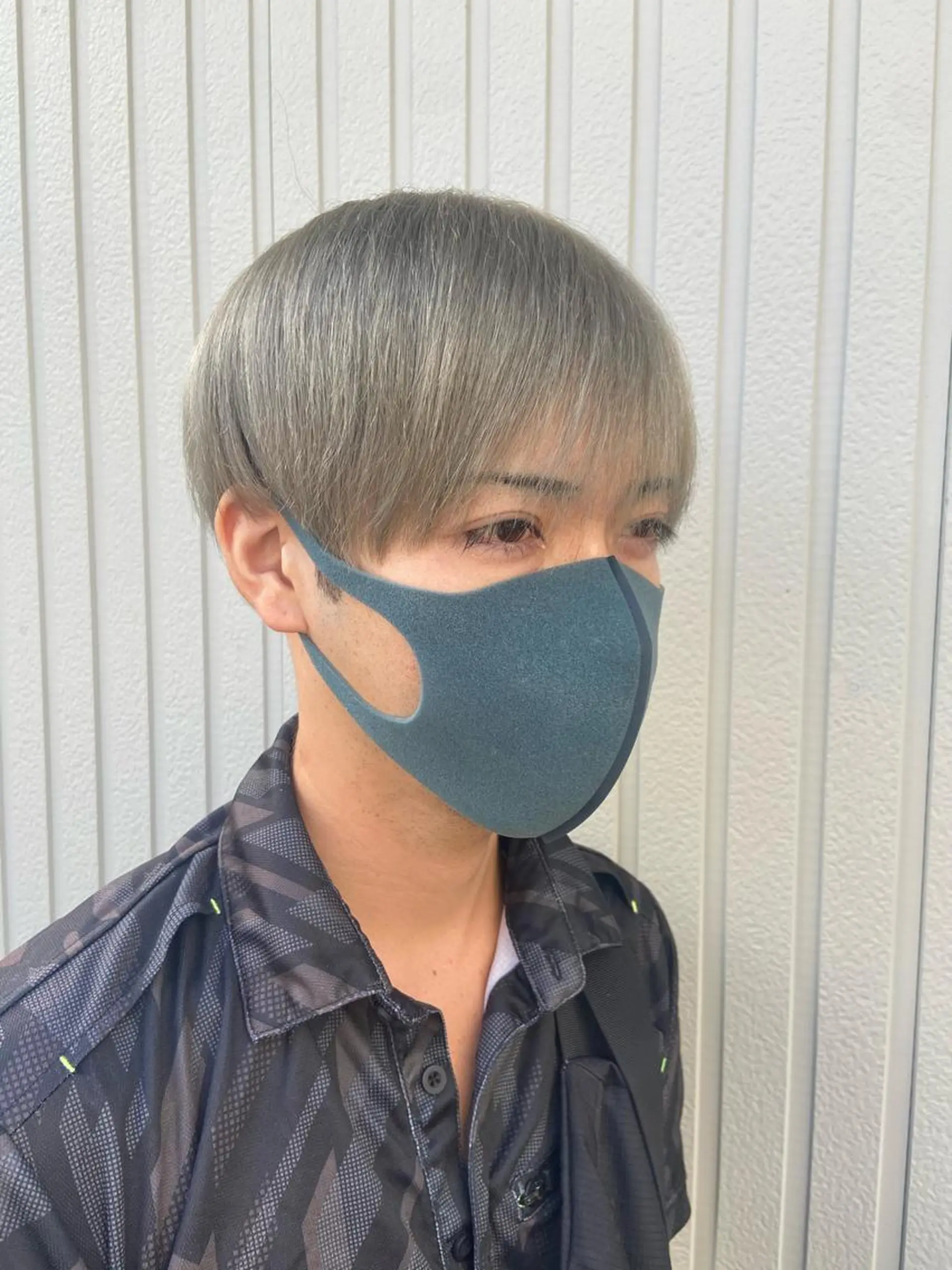 ショート カラー メンズ 縮毛矯正/艶カラー /美髪/ﾒｸﾞﾐのヘアスタイル