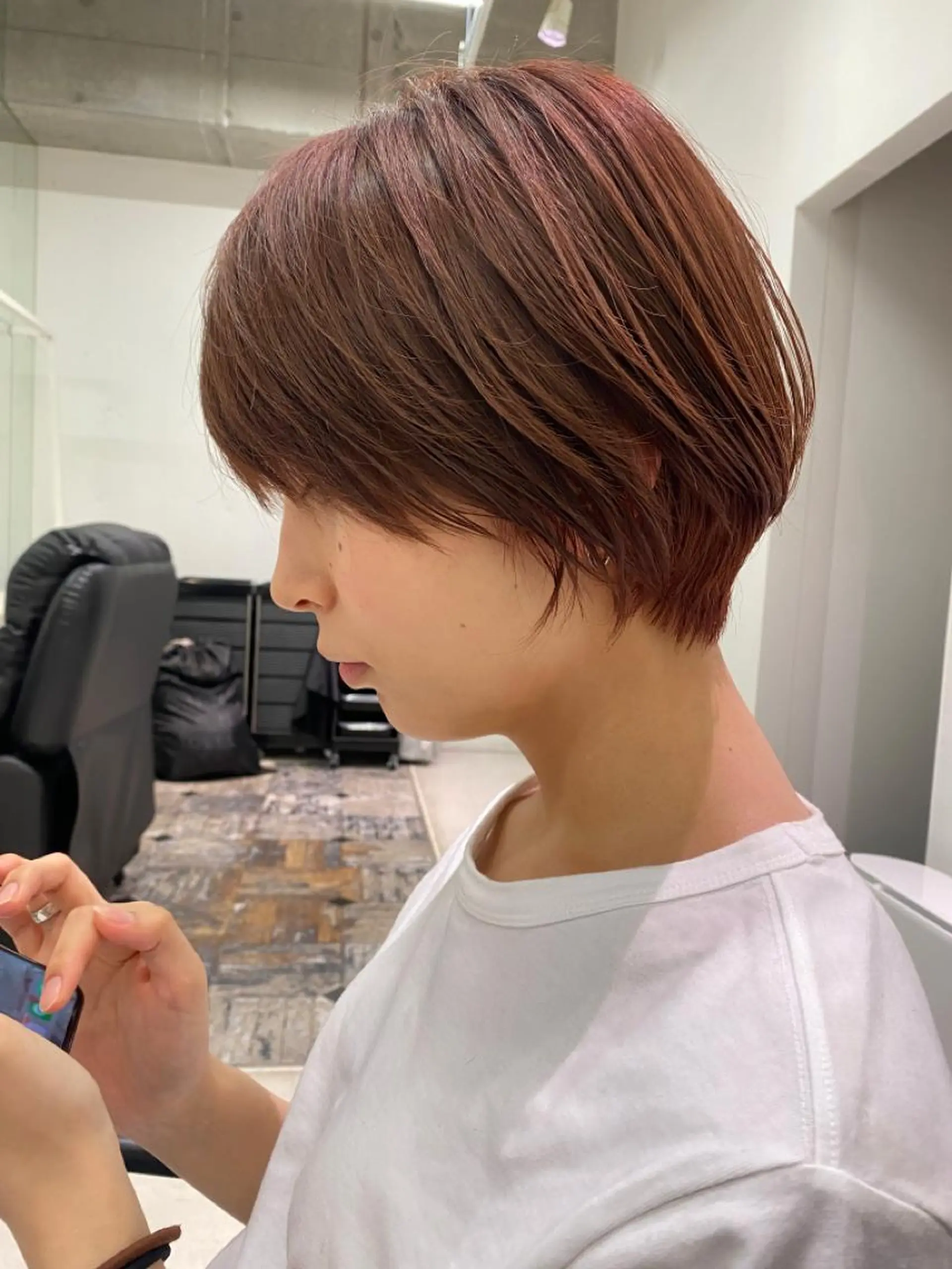 ショート カラー ヘアアレンジ 【代表】 たき〜のヘアスタイル