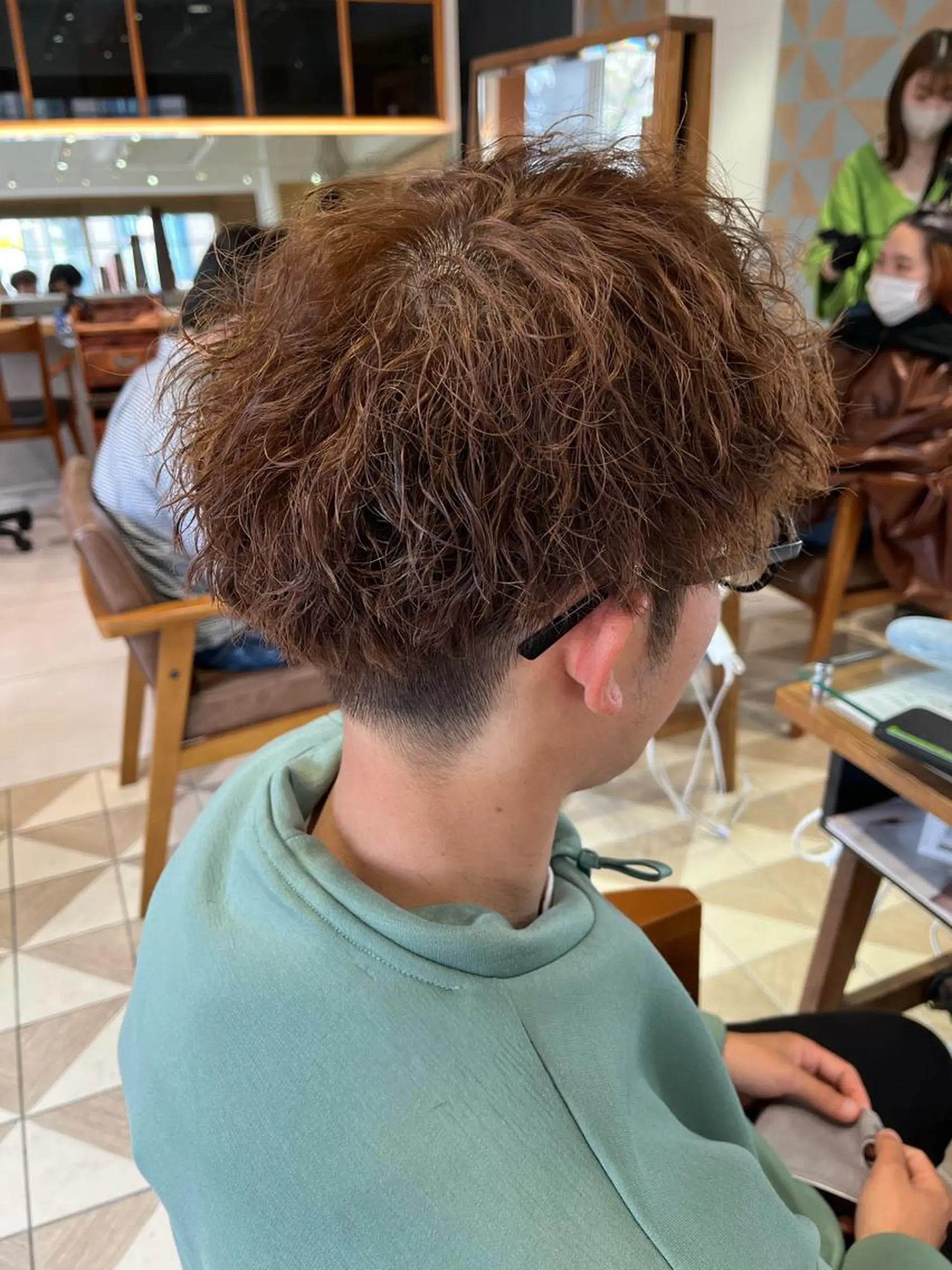 メンズ カット ヘアカラー 鬼松沙弥 ❤︎メンズパーマのヘアスタイル