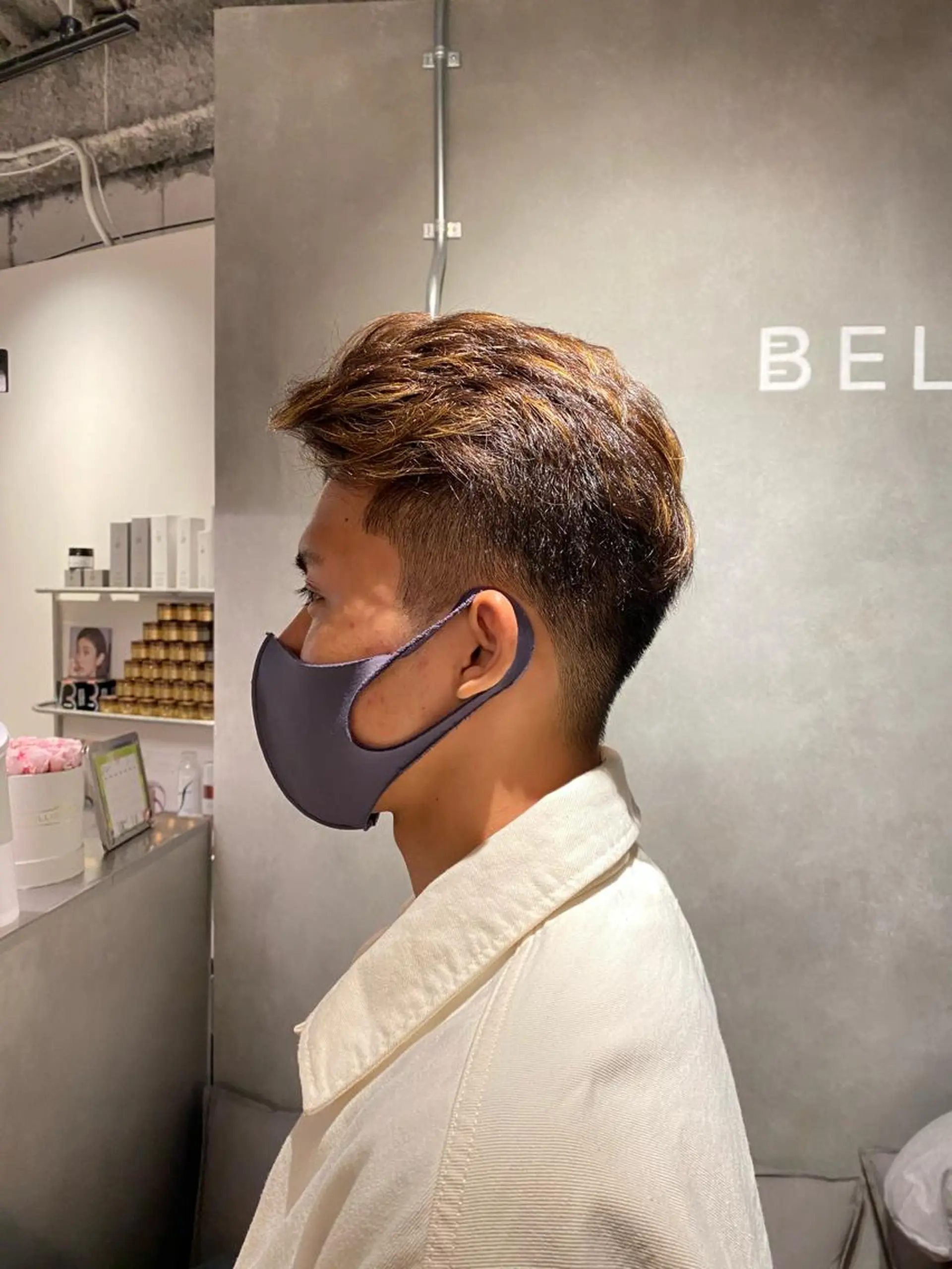 ショート メンズ BELO キエのヘアスタイル