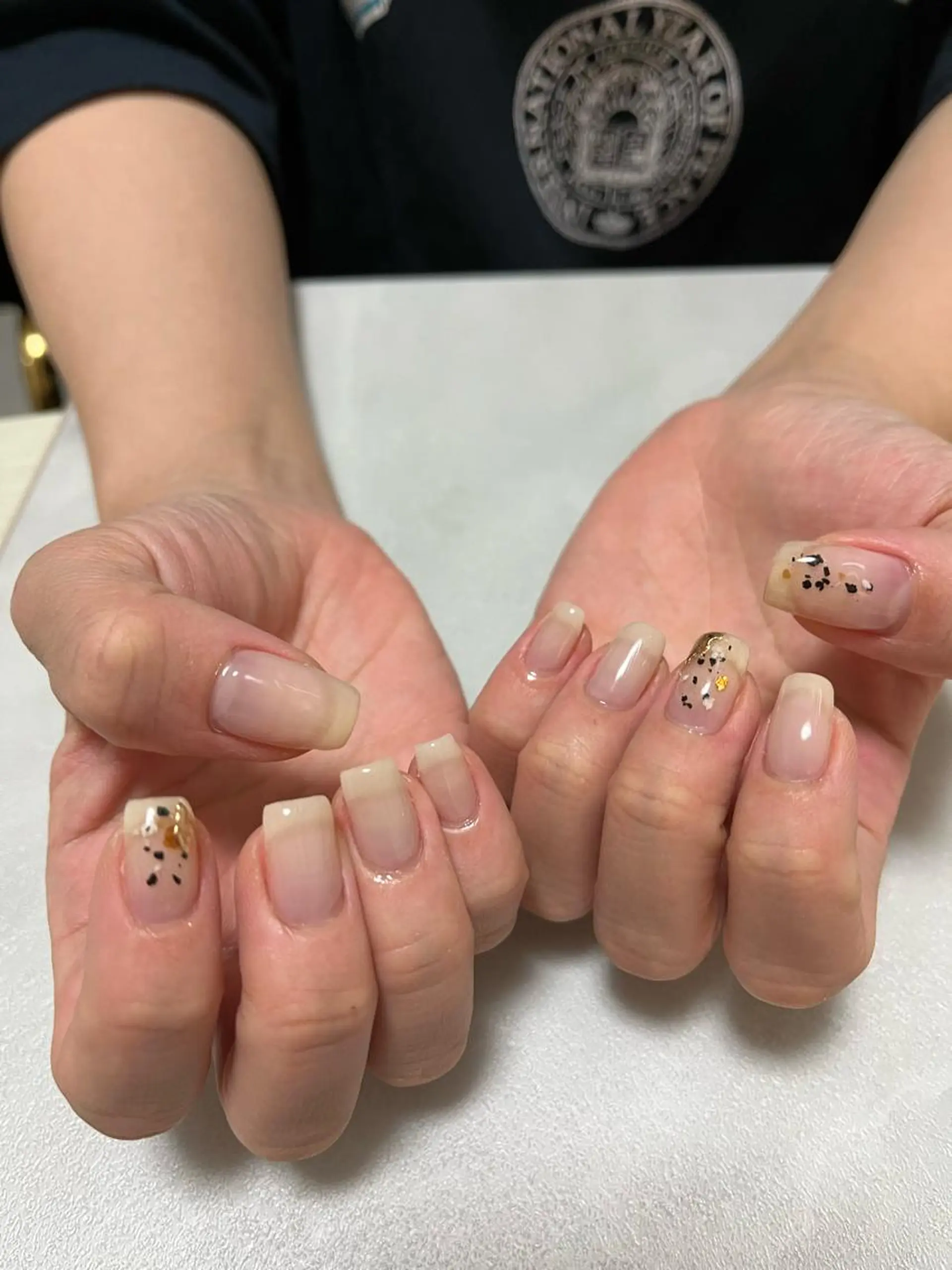 ネイル ニュアンスネイル SAKU nail 作島茜のネイルデザイン