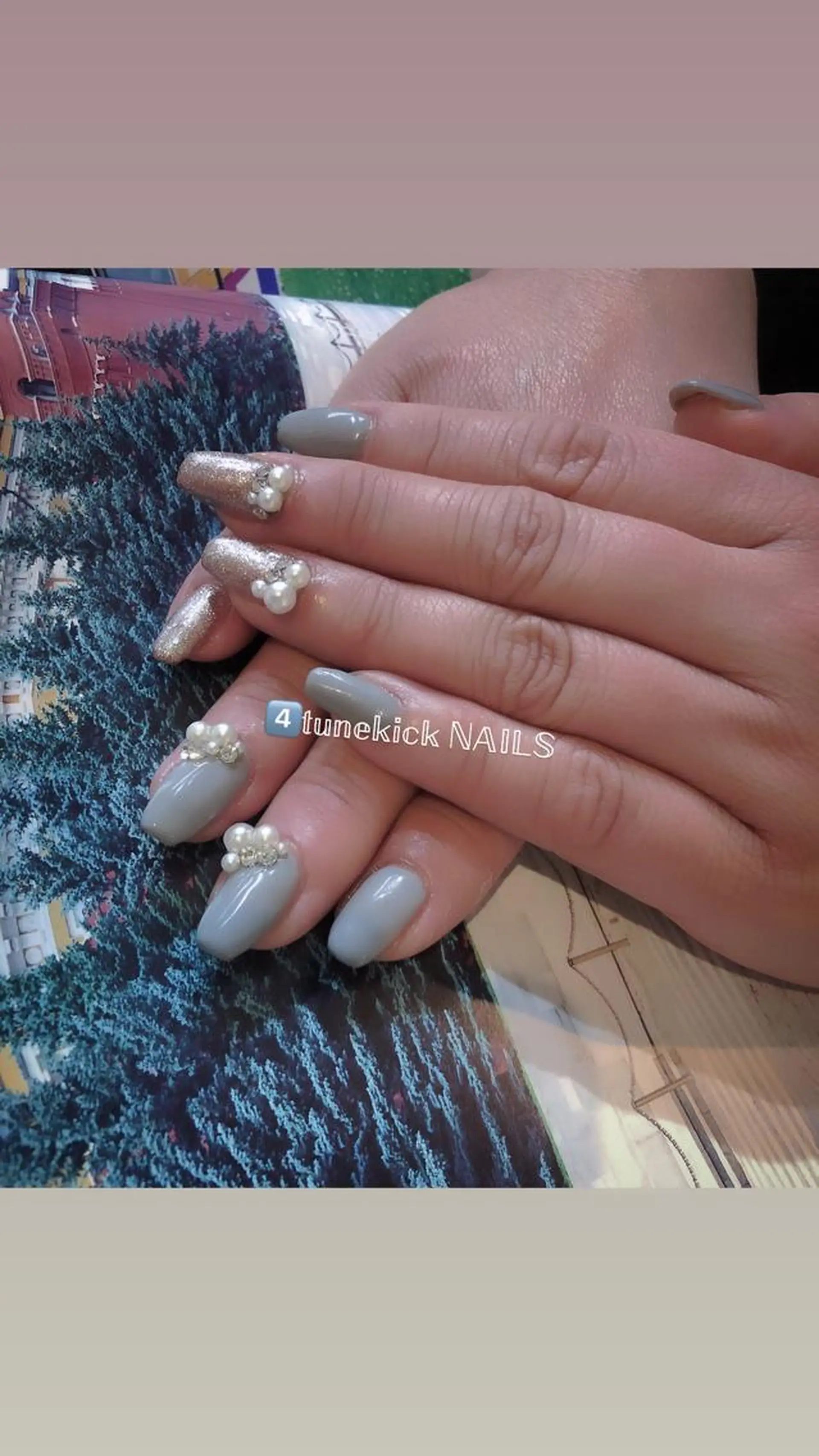 ネイル 4tunekick NAILS(フォーチュンキックネイルズ)所属・星野 淳子のネイルデザイン