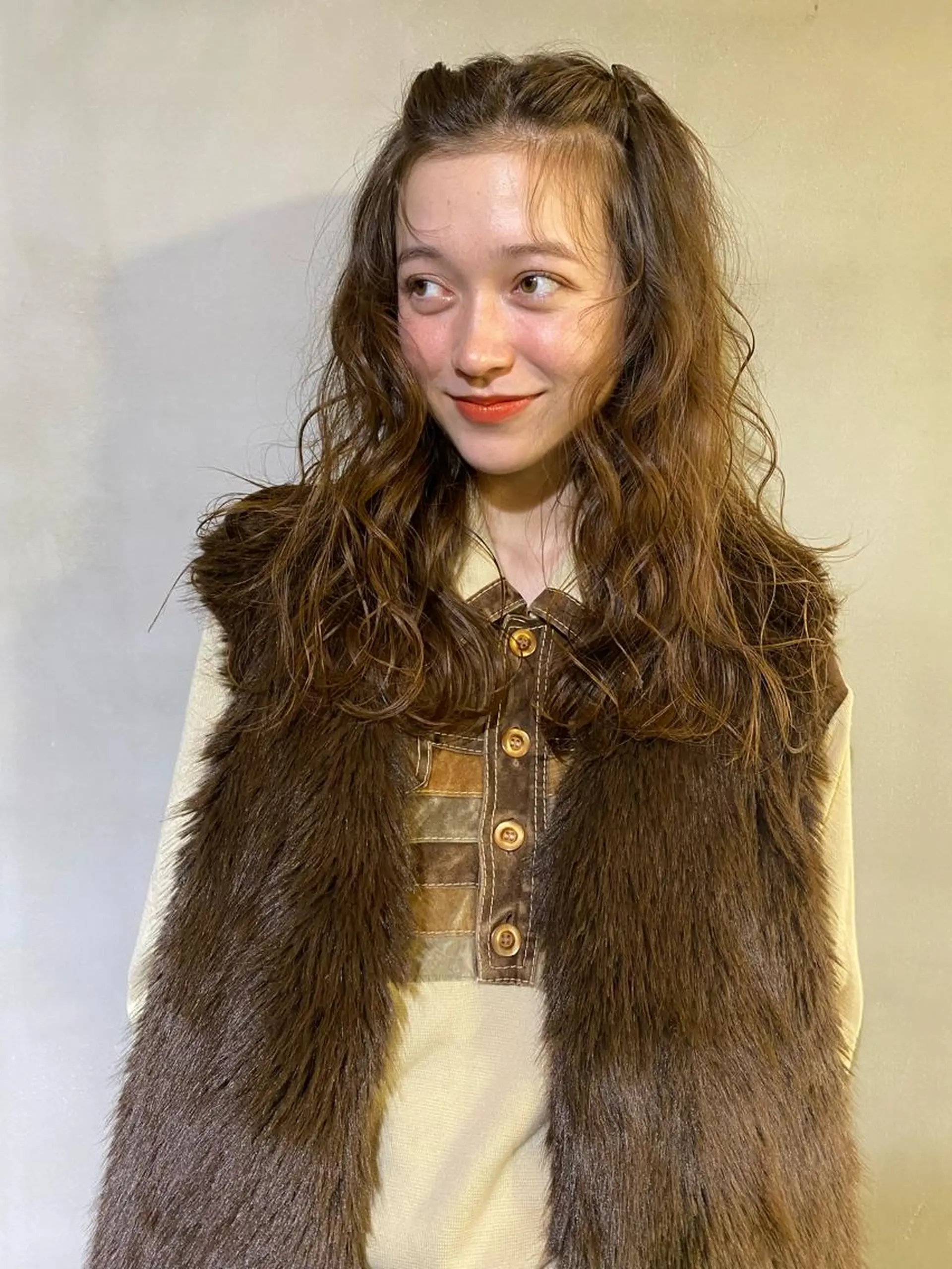 ロング カラー ヘアアレンジ SHACHU ayamiのヘアスタイル