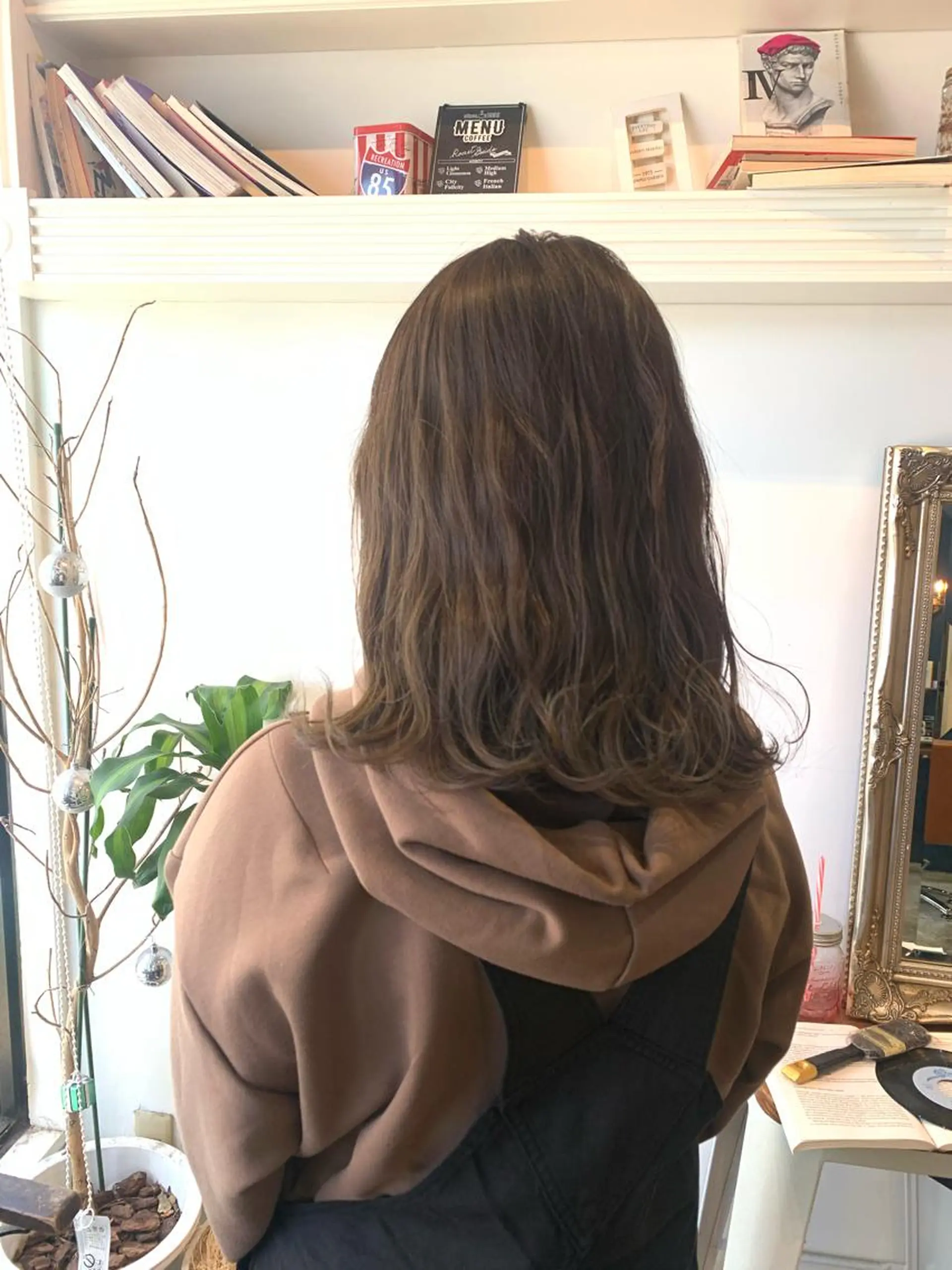 セミロング ヘアカラー トリートメント ヘッドスパ ヘアセット 大宮/山口 竣也のヘアスタイル