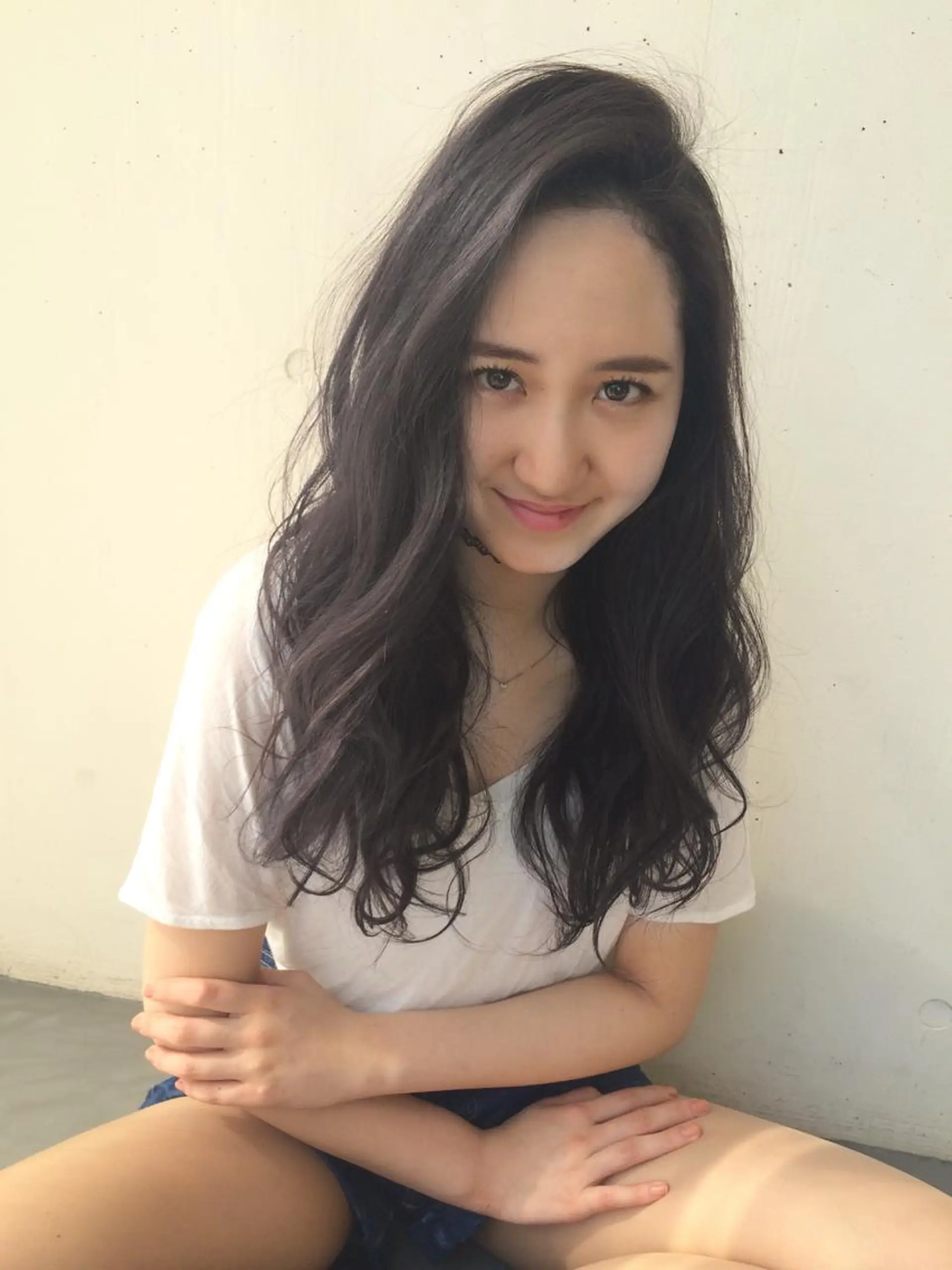 ロング 遠藤 眞実のヘアスタイル