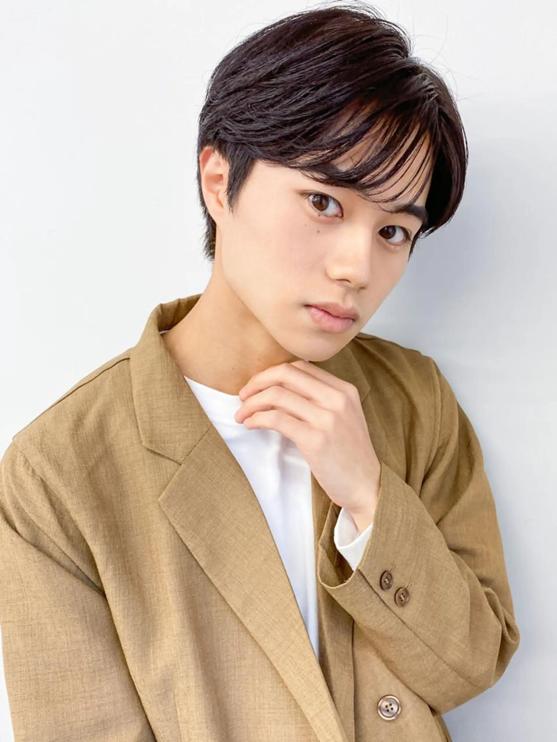 ショート メンズ 縮毛矯正🤎髪質改善 カラー🤎めぐみのヘアスタイル