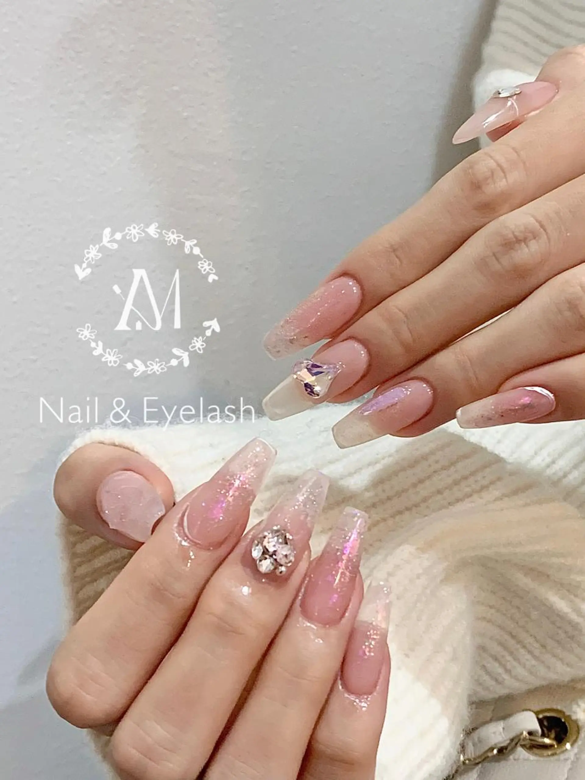 ロング ネイル A1 nail &eyelashのネイルデザイン