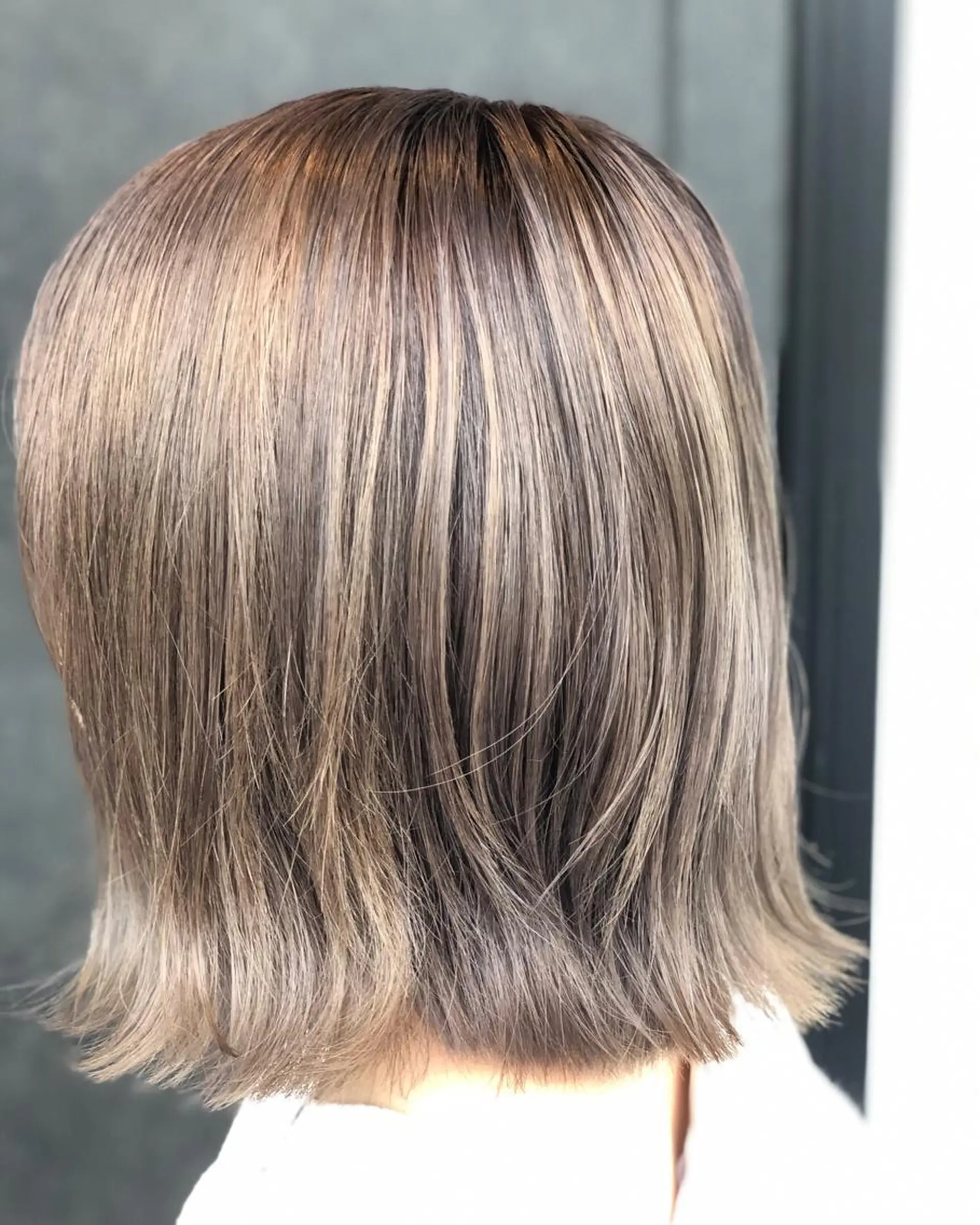 ミディアム 菊池 幹のヘアスタイル