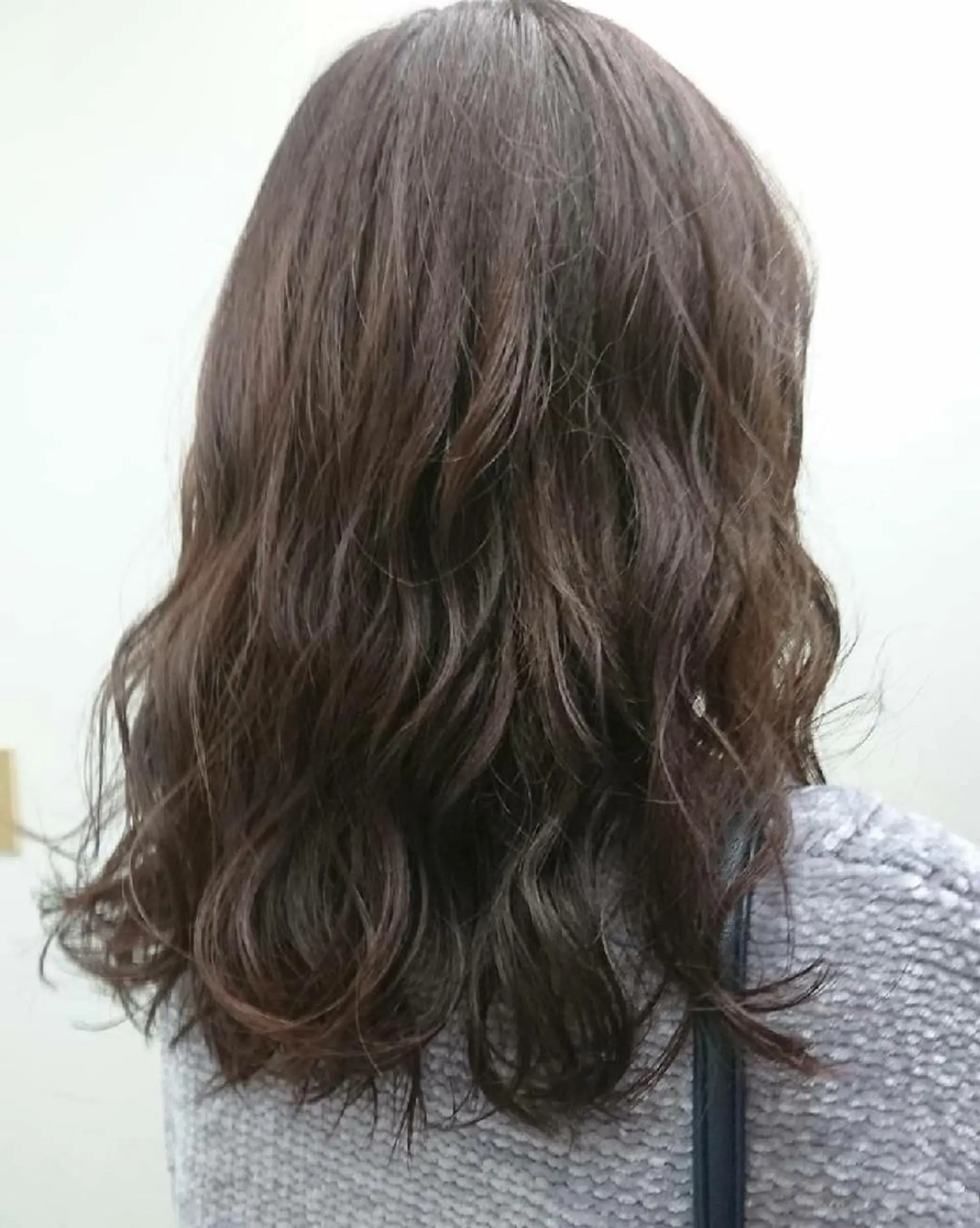 ミディアム カラー ピンクカラー バイオレットカラー ヘアカラー トリートメント 大人ショートのスペシ ャリスト✨️井上雄輝のヘアスタイル