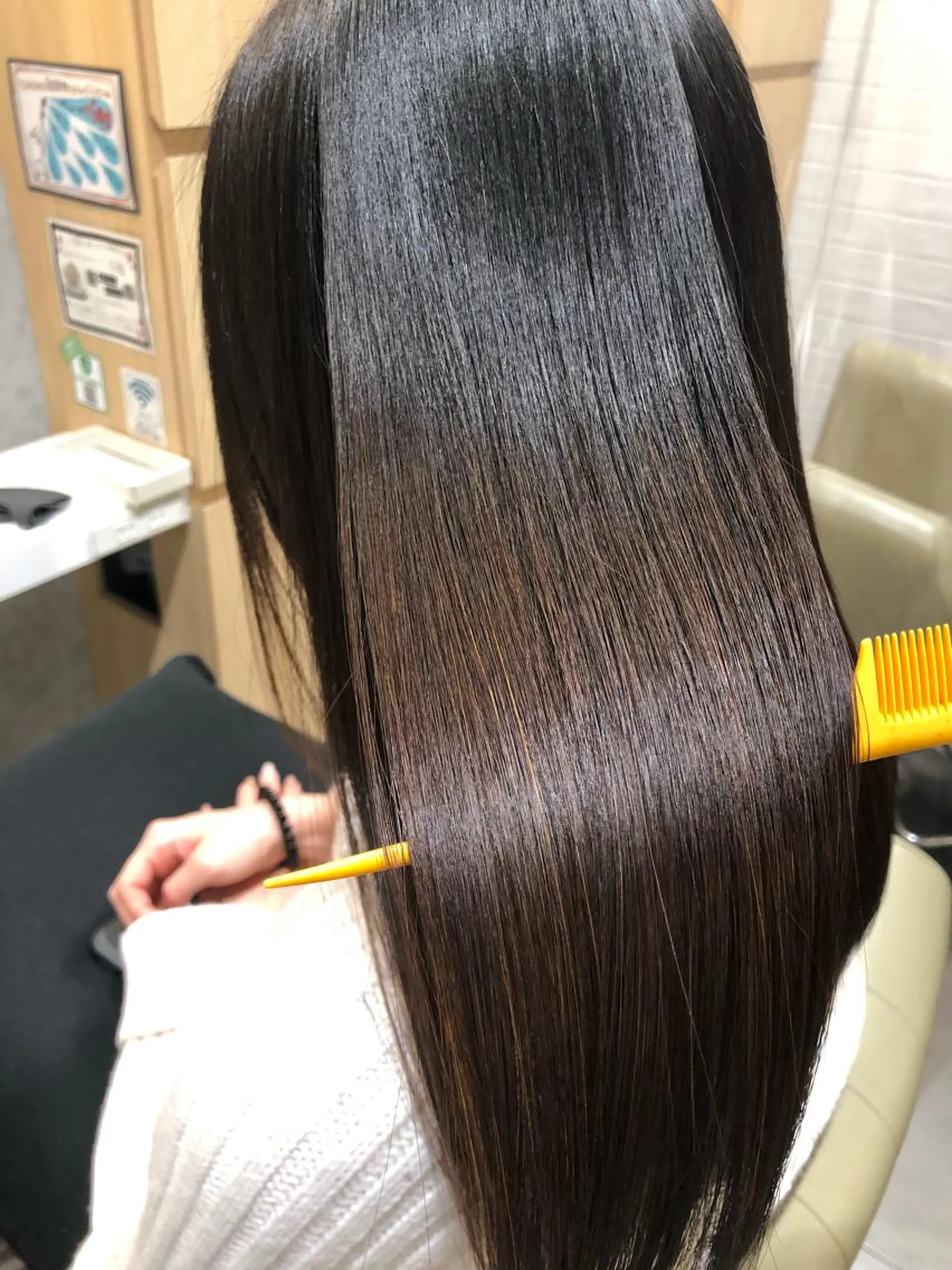 ロング カット 縮毛矯正 トリートメント 【髪質改善特化･ 福田航洋】のヘアスタイル
