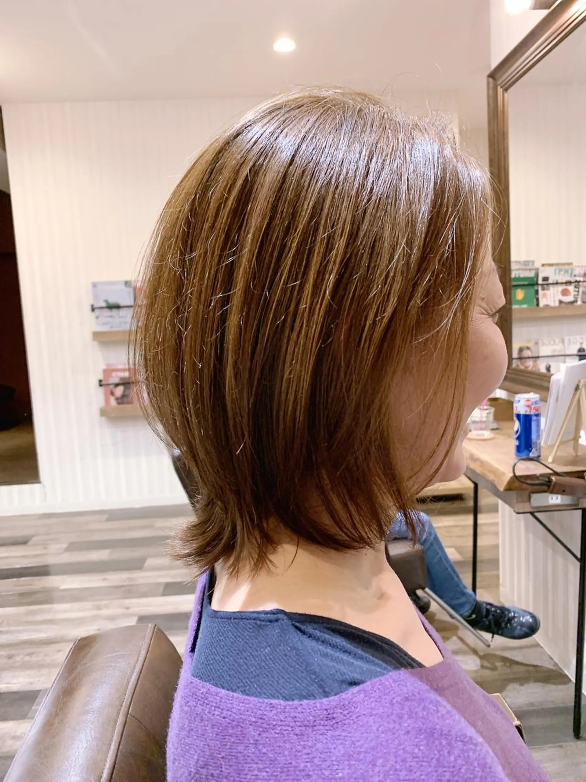 ミディアム 笠原 敦司のヘアスタイル