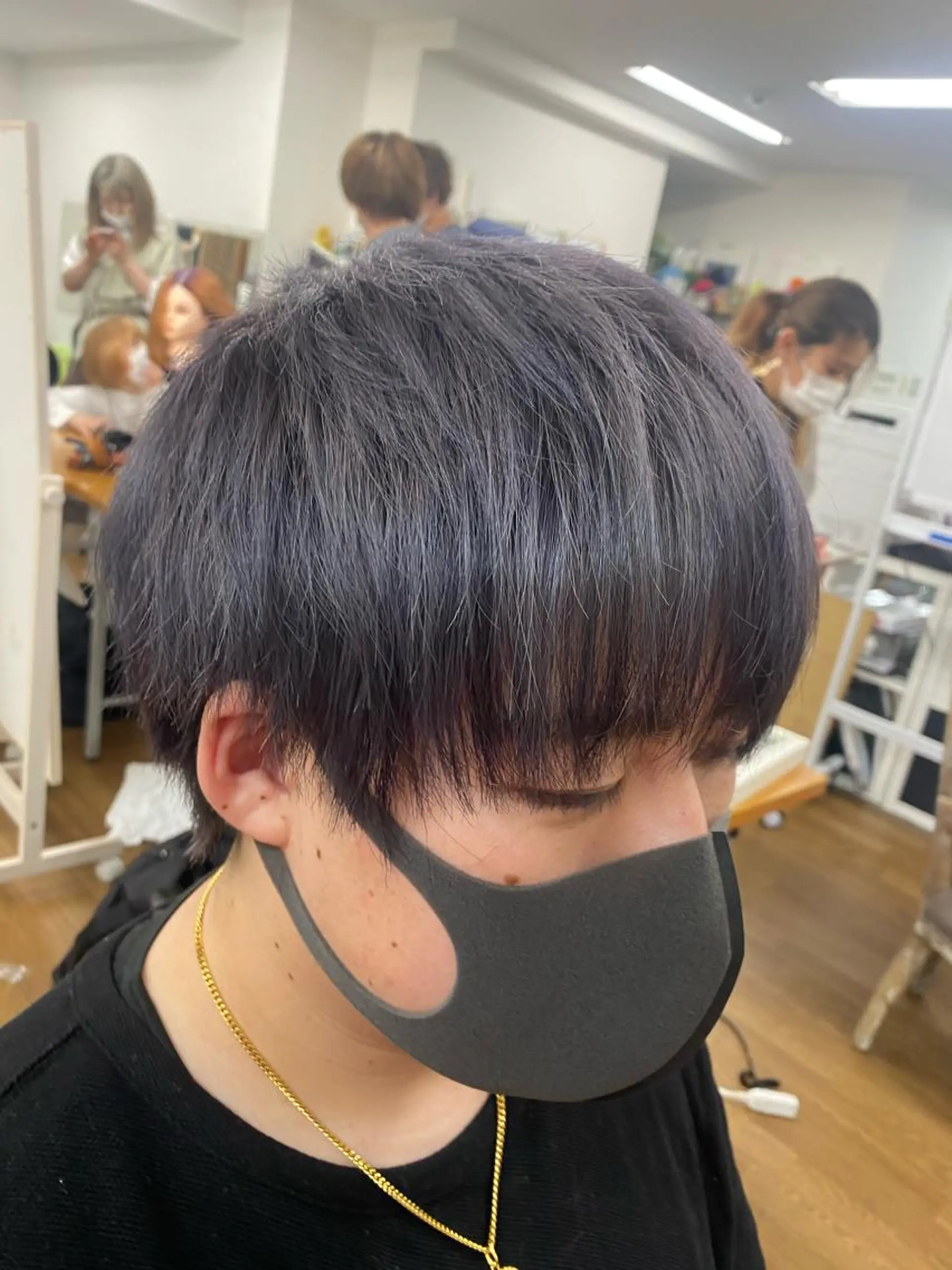 ショート ヘアアレンジ メンズ カット くせ毛多毛特化 高橋　淳のヘアスタイル